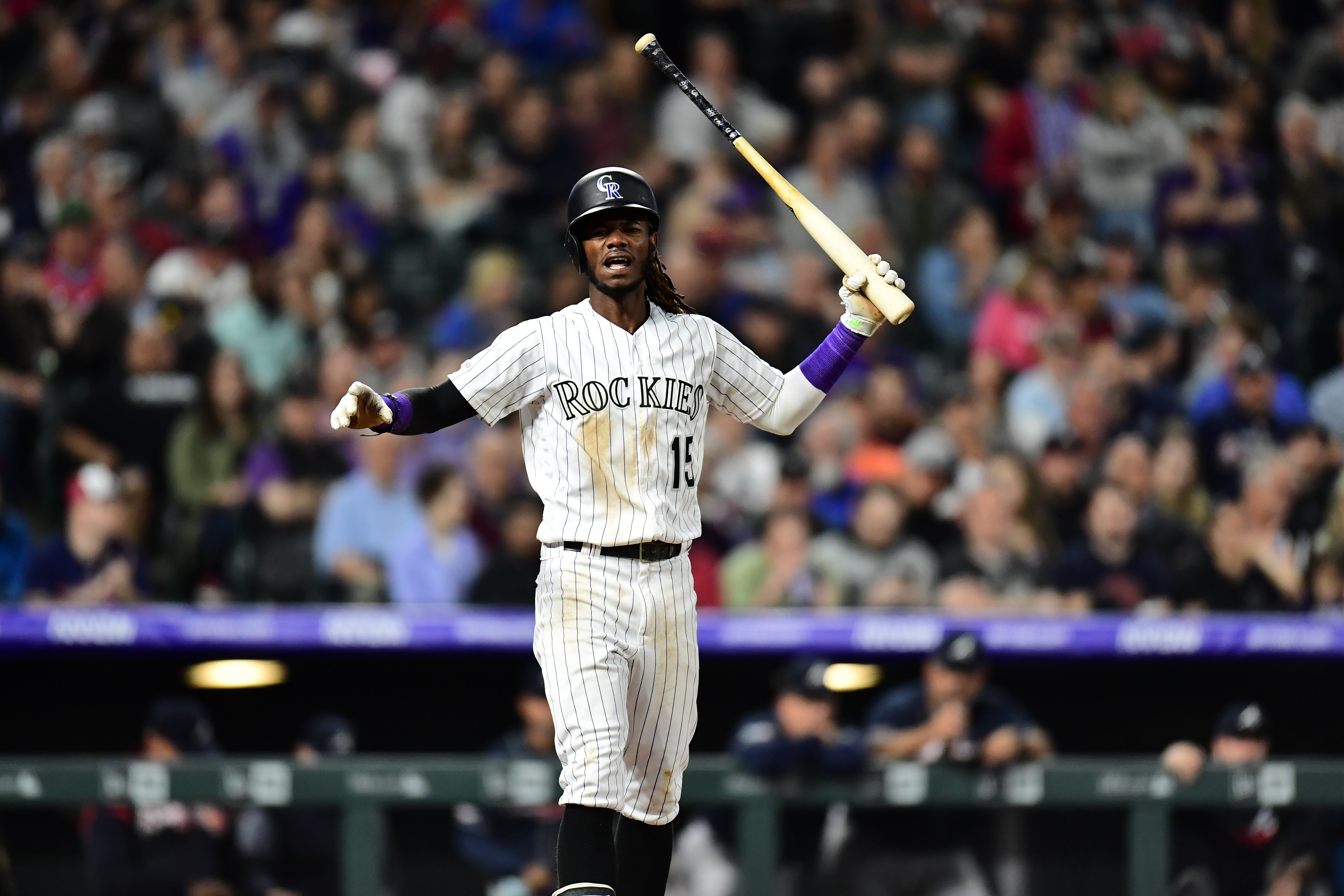 MLB: Atlanta Braves at Colorado Rockies