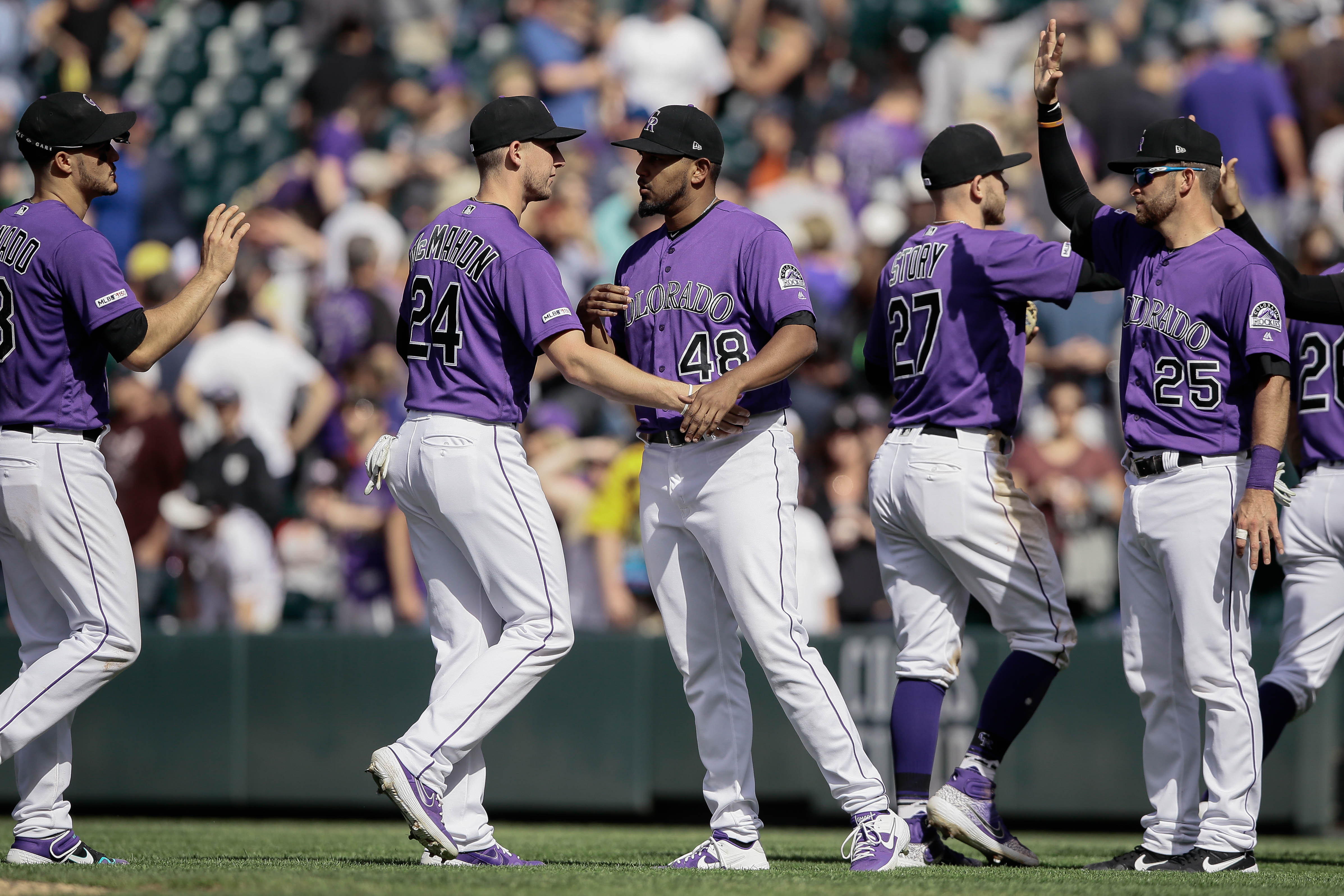 MLB: Washington Nationals at Colorado Rockies