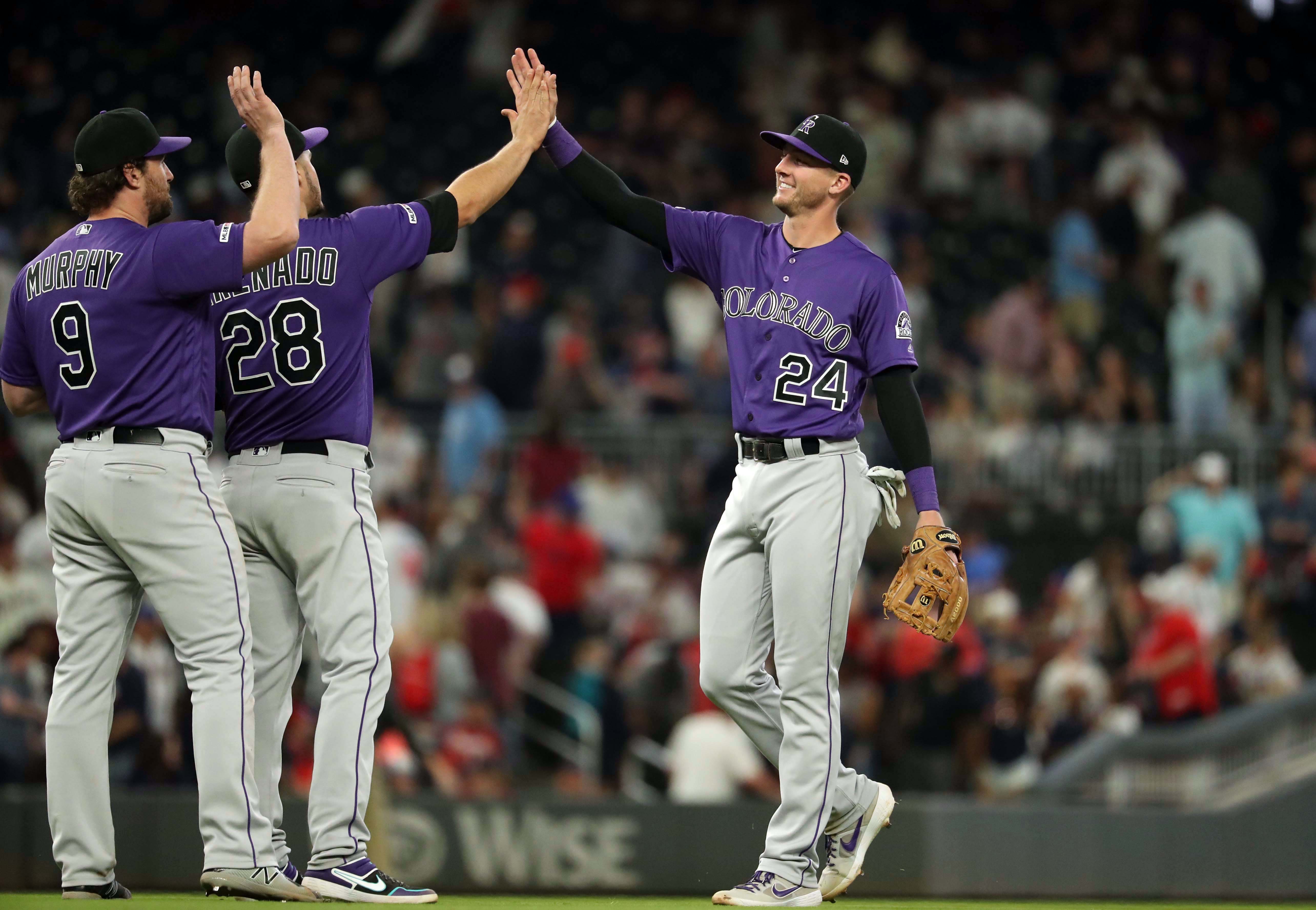 MLB: Colorado Rockies at Atlanta Braves