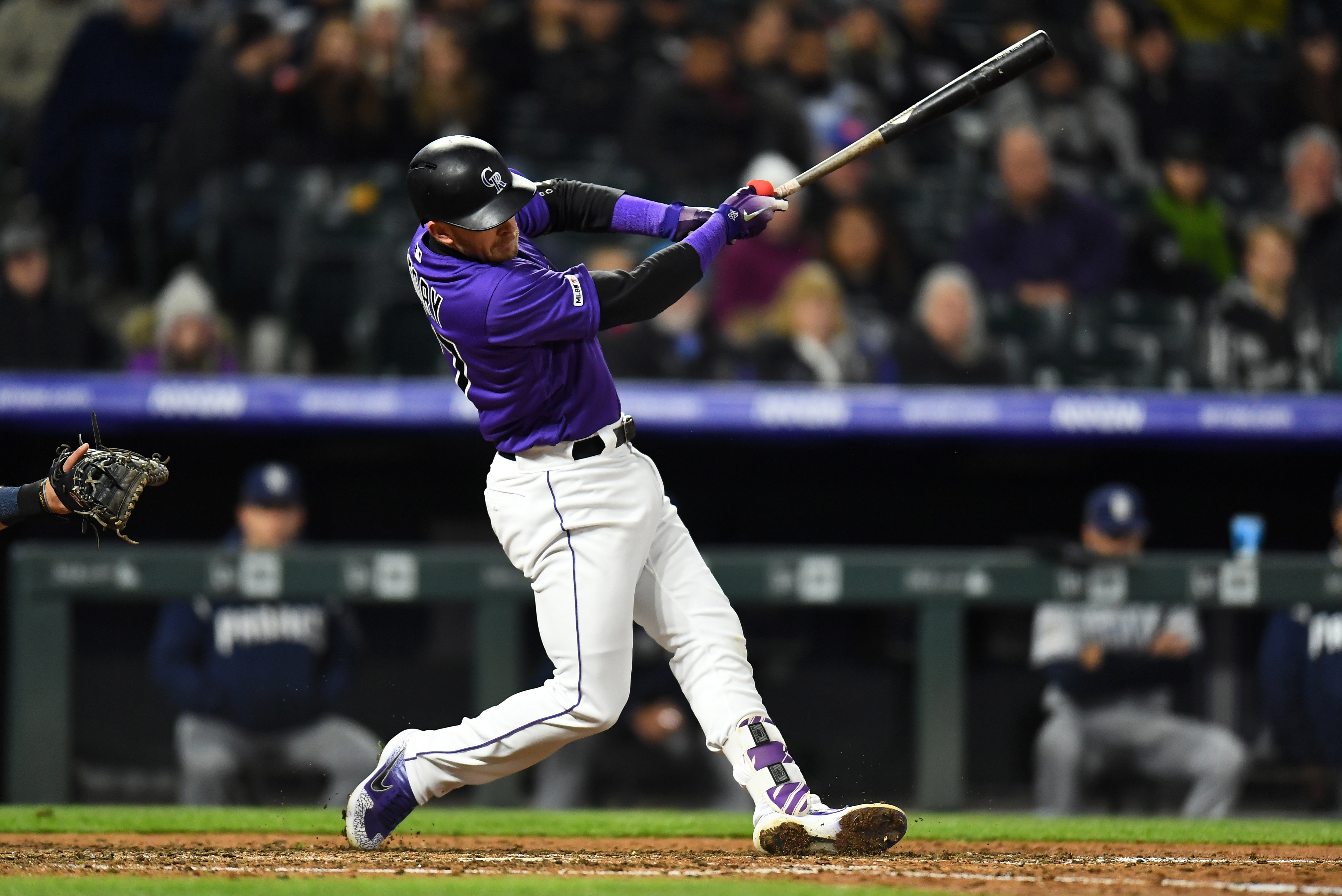 Rockies place Trevor Story on 10-day injured list, recall ...