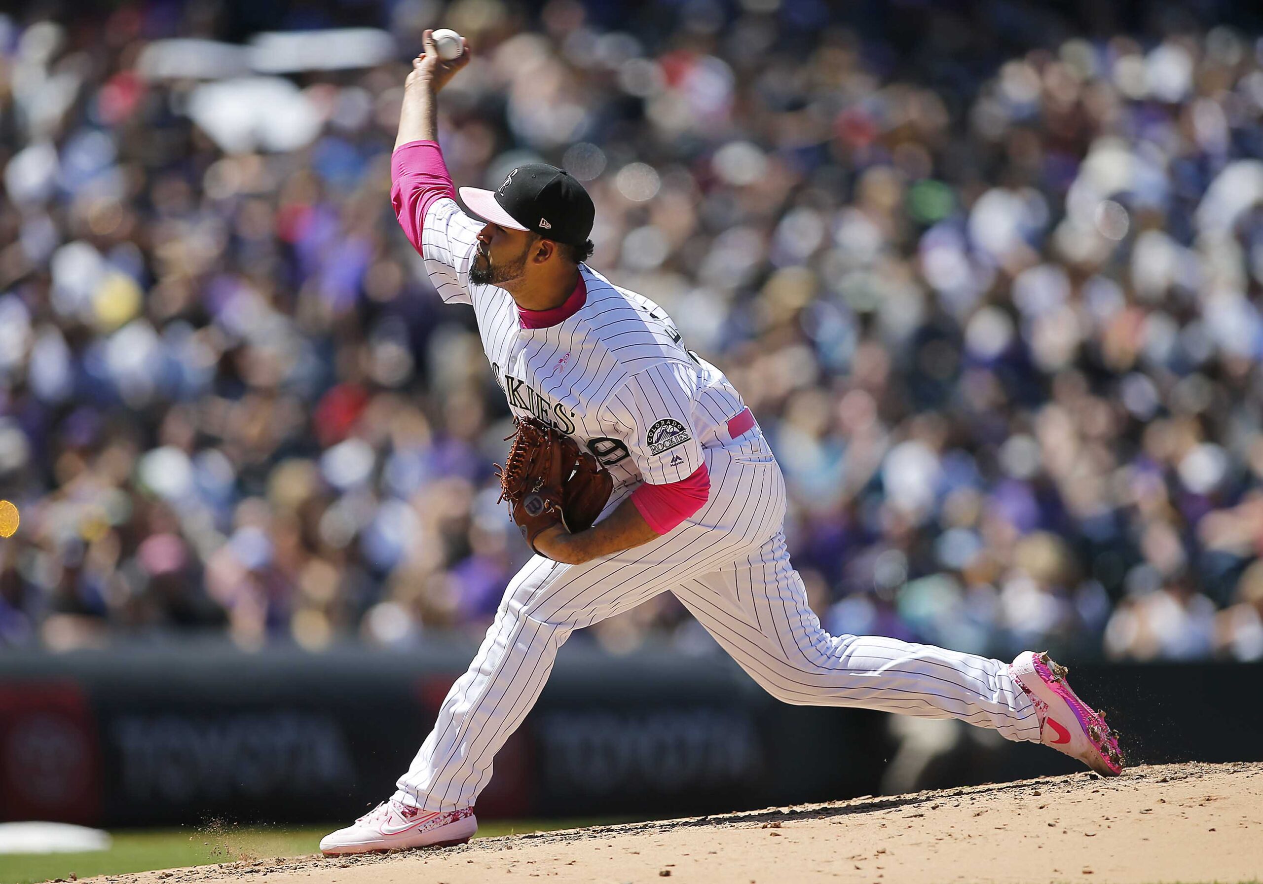 Colorado Rockies' Antonio Senzatela gets emotional Mother's Day win