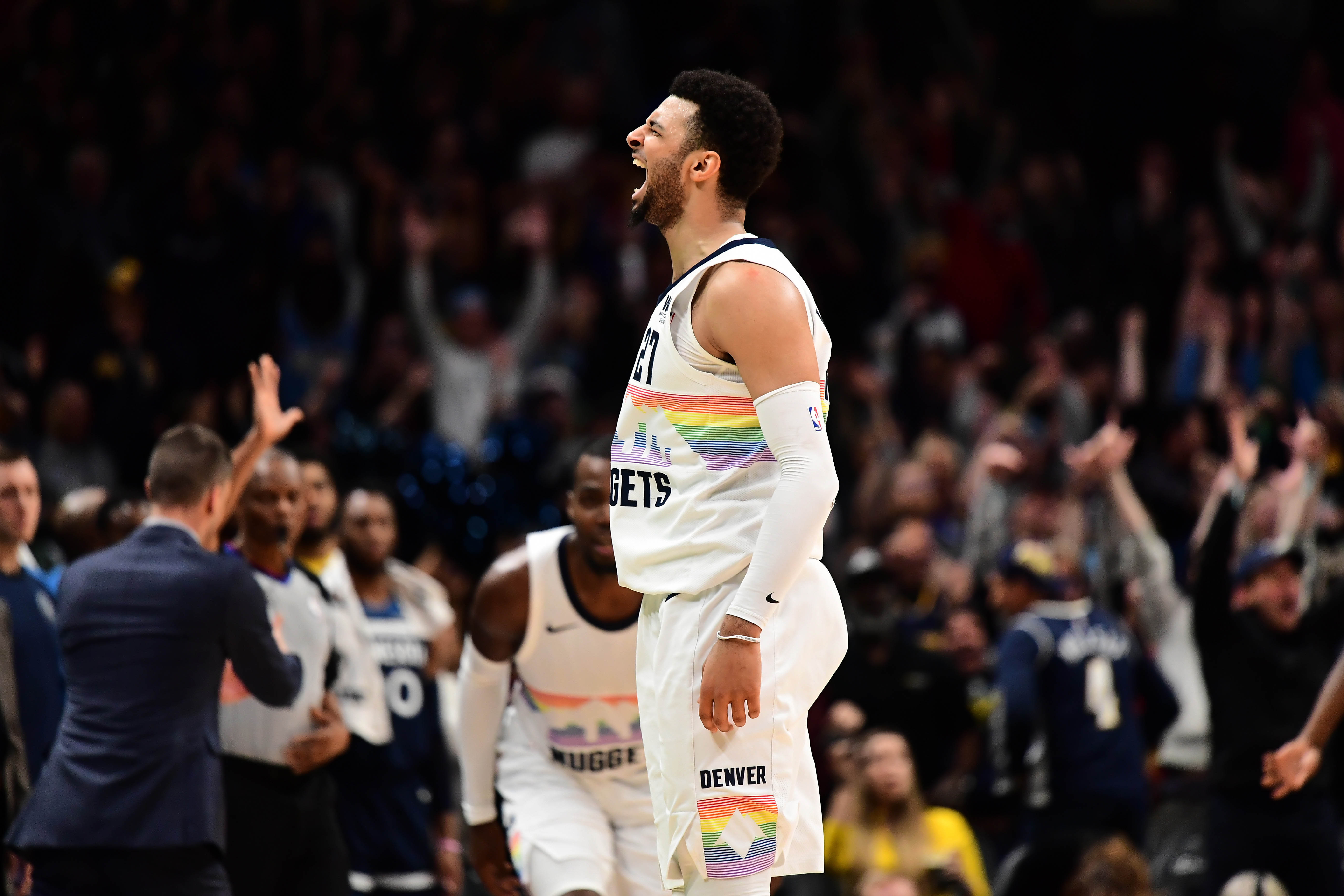 jamal murray rainbow jersey