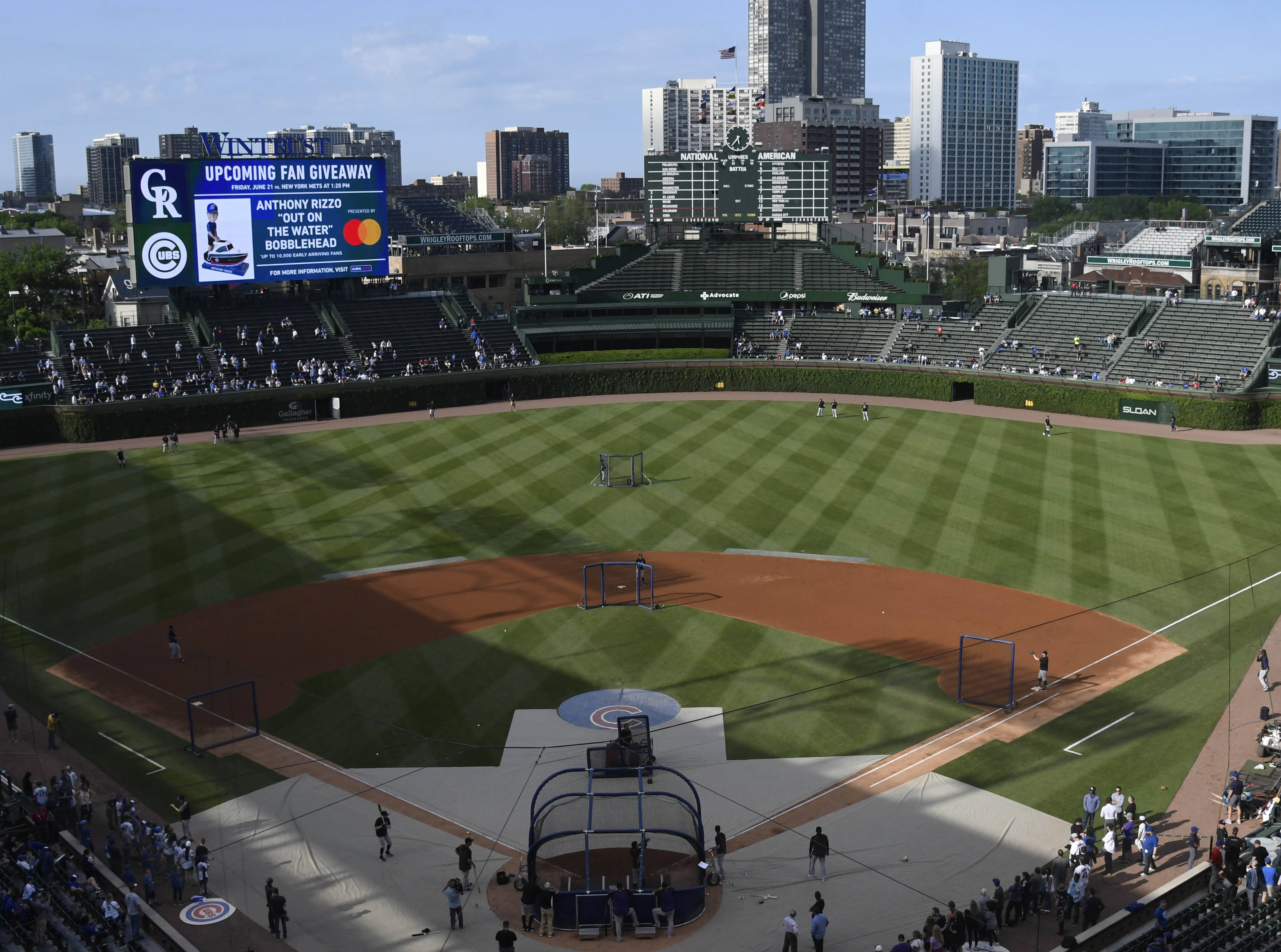 MLB: Colorado Rockies at Chicago Cubs