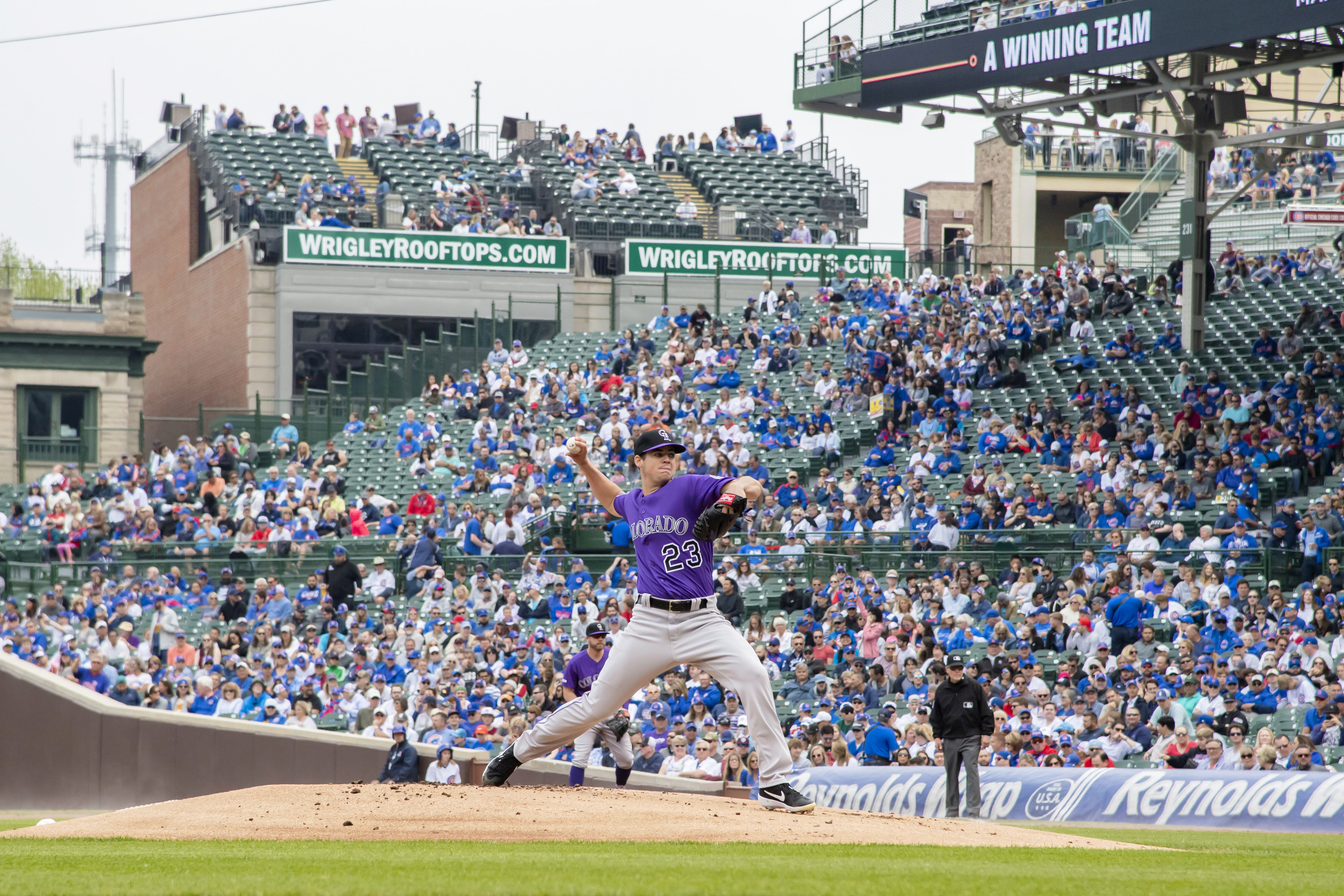 MLB: Colorado Rockies at Chicago Cubs