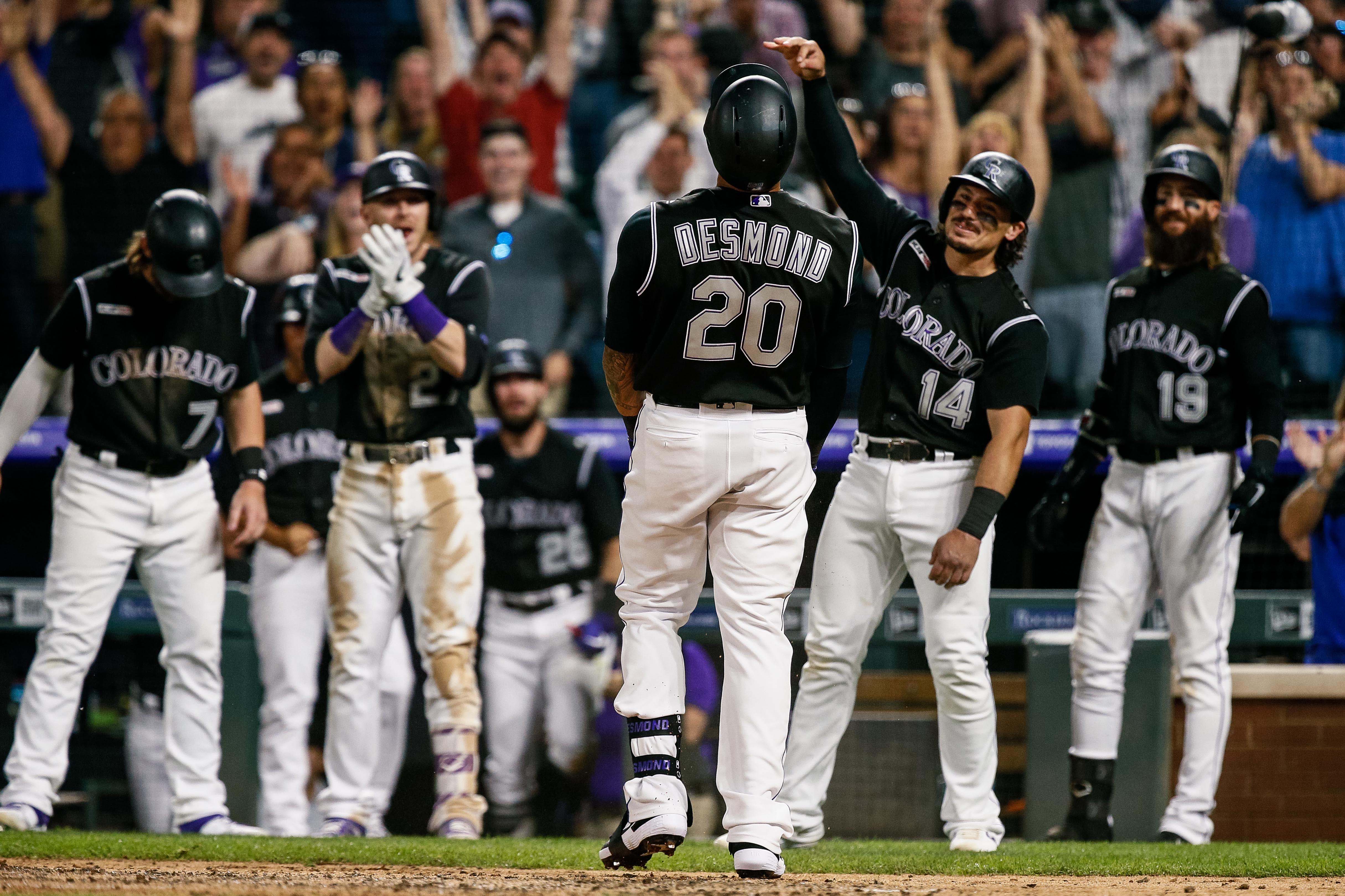 MLB: San Diego Padres at Colorado Rockies