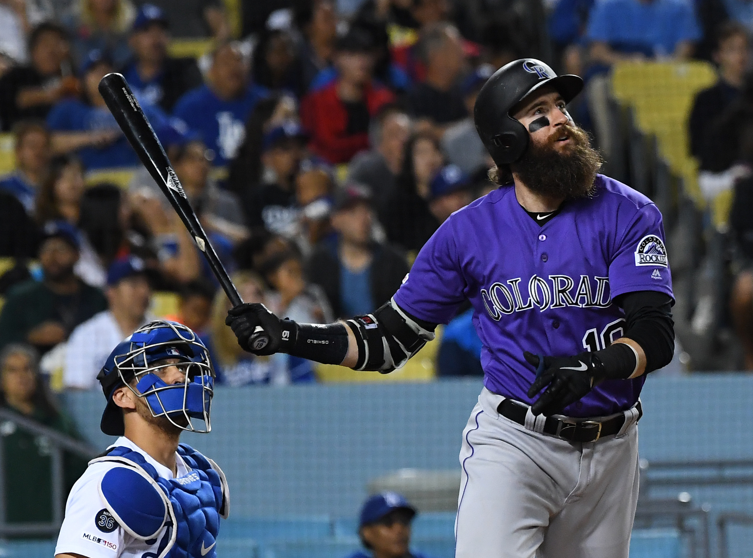 MLB: Colorado Rockies at Los Angeles Dodgers