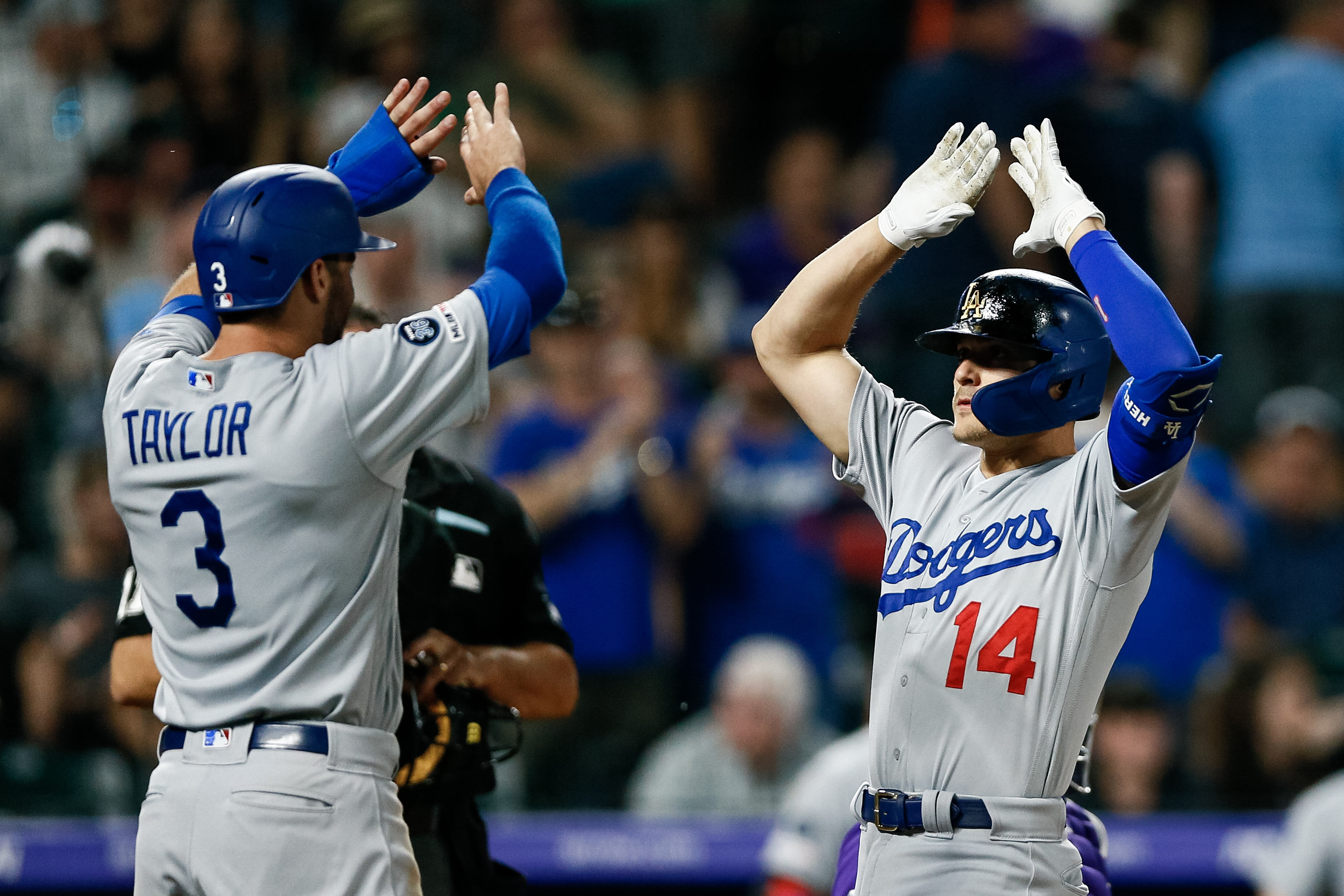 MLB: Los Angeles Dodgers at Colorado Rockies