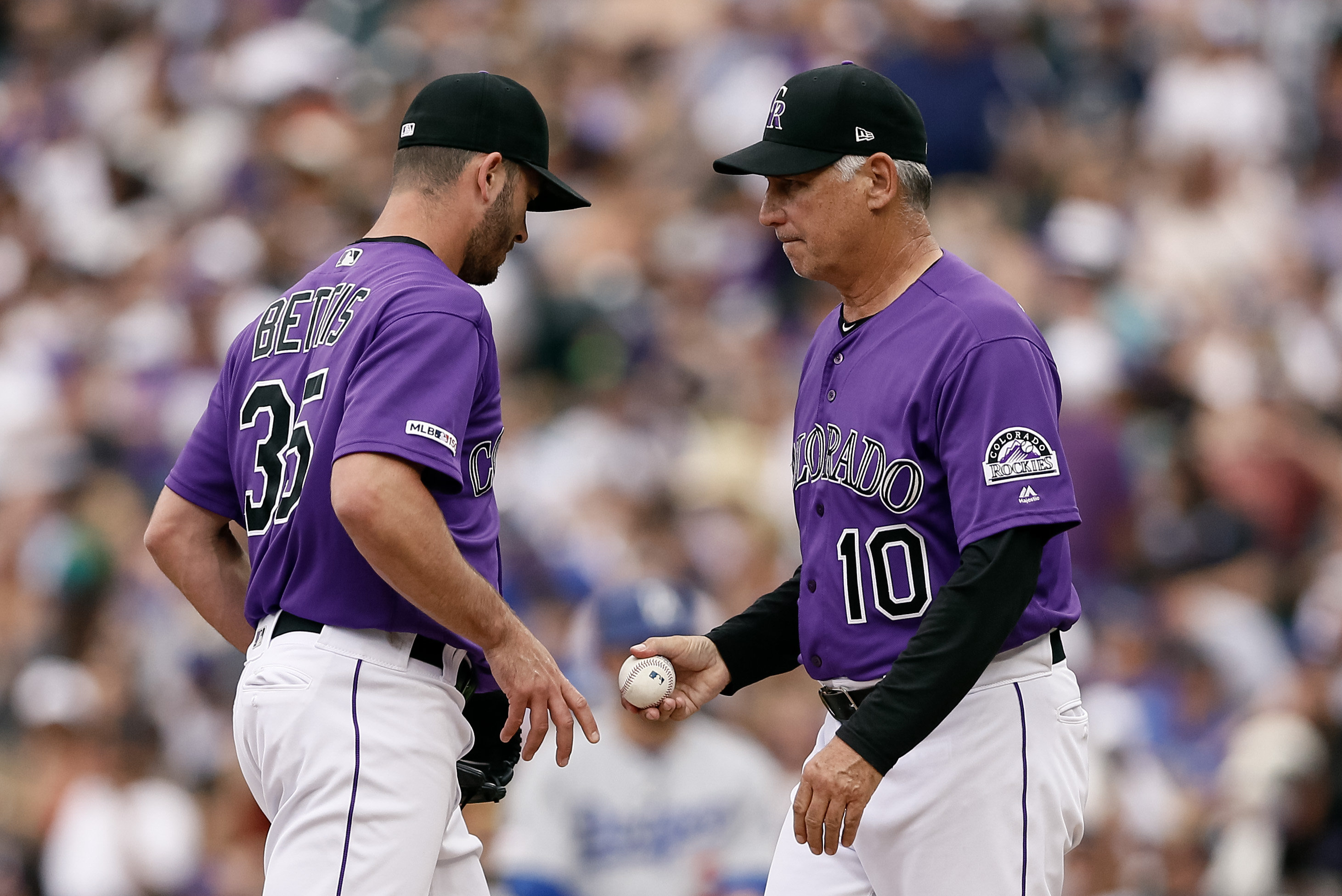 MLB: Los Angeles Dodgers at Colorado Rockies