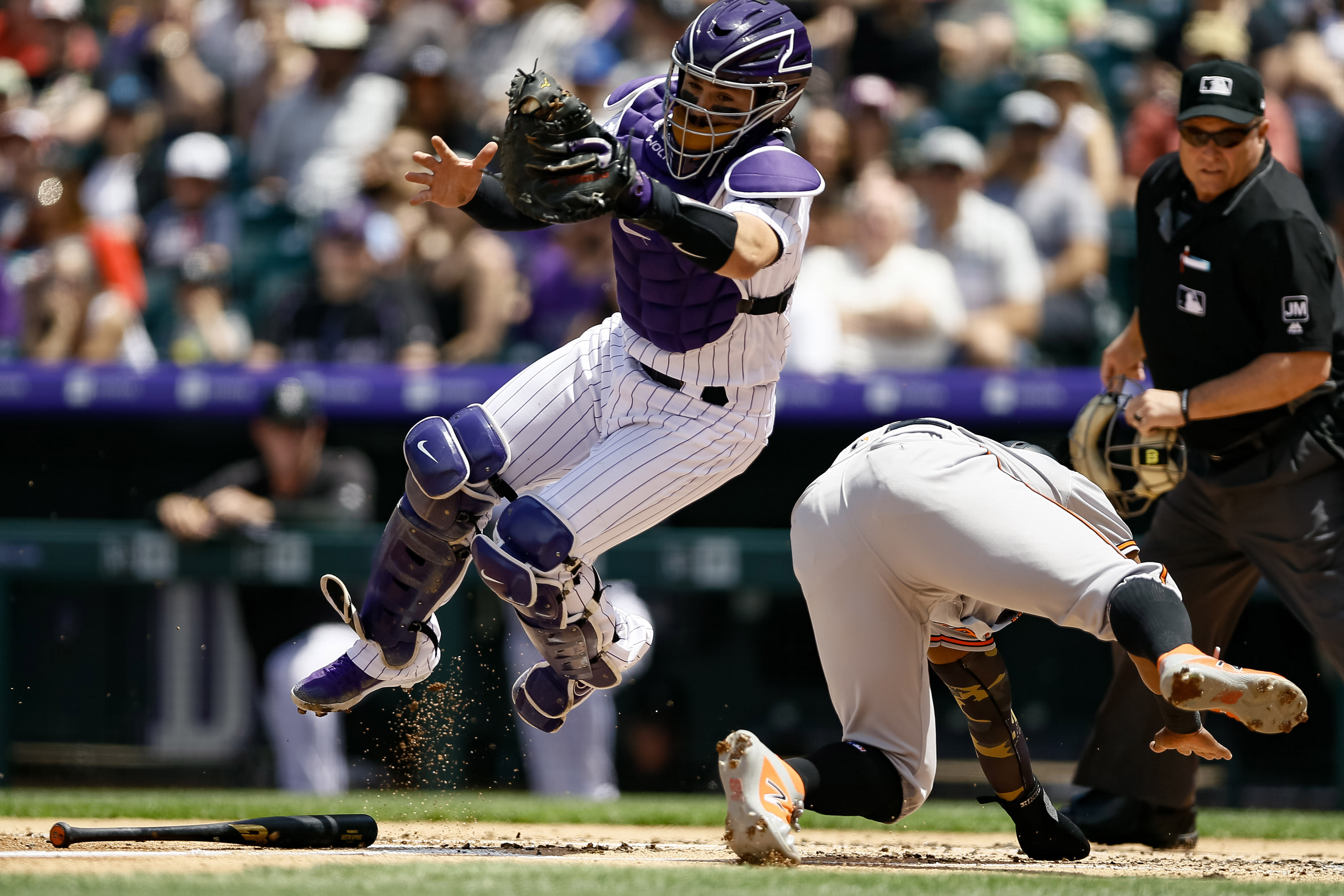 MLB: Baltimore Orioles at Colorado Rockies