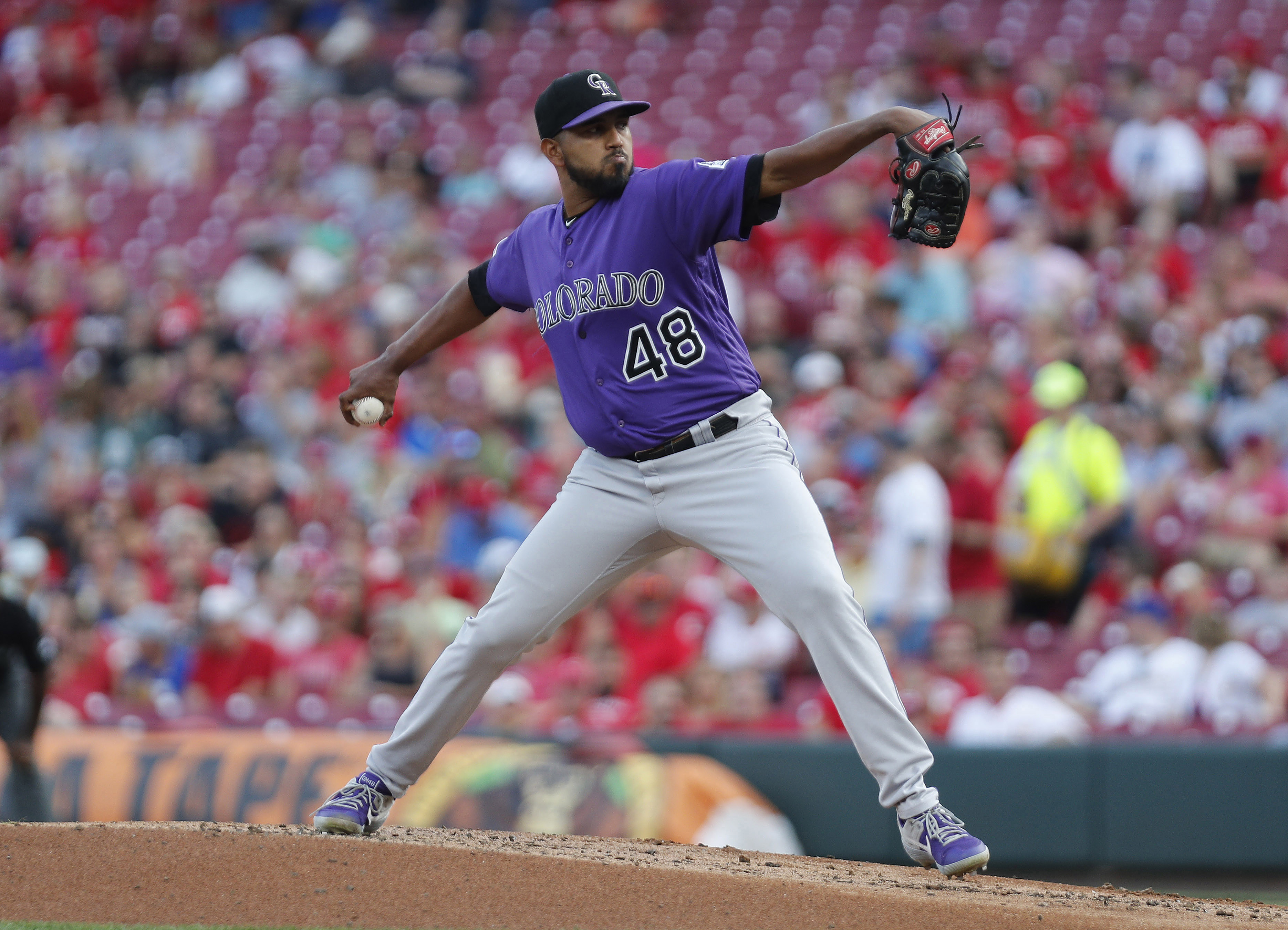 MLB: Colorado Rockies at Cincinnati Reds
