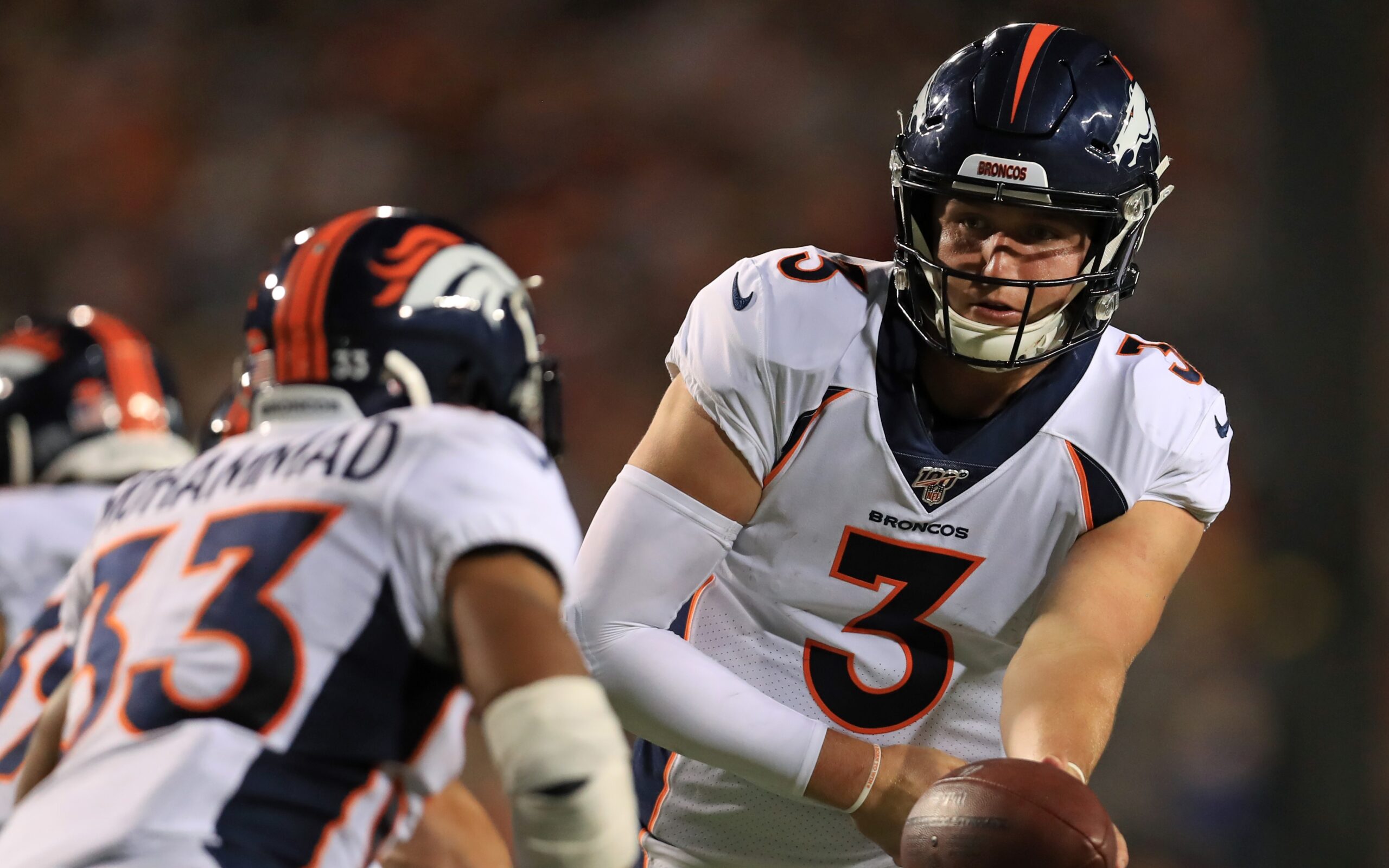 Denver Broncos linebacker Aaron Patrick (94) during the first half