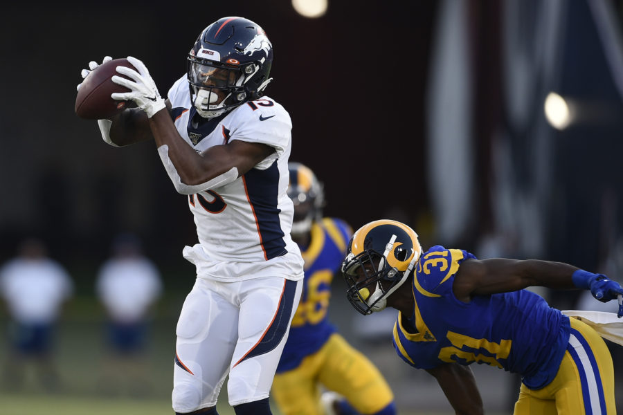 Broncos WR Juwann Winfree heads towards final preseason game eyeing roster  spot - Mile High Sports