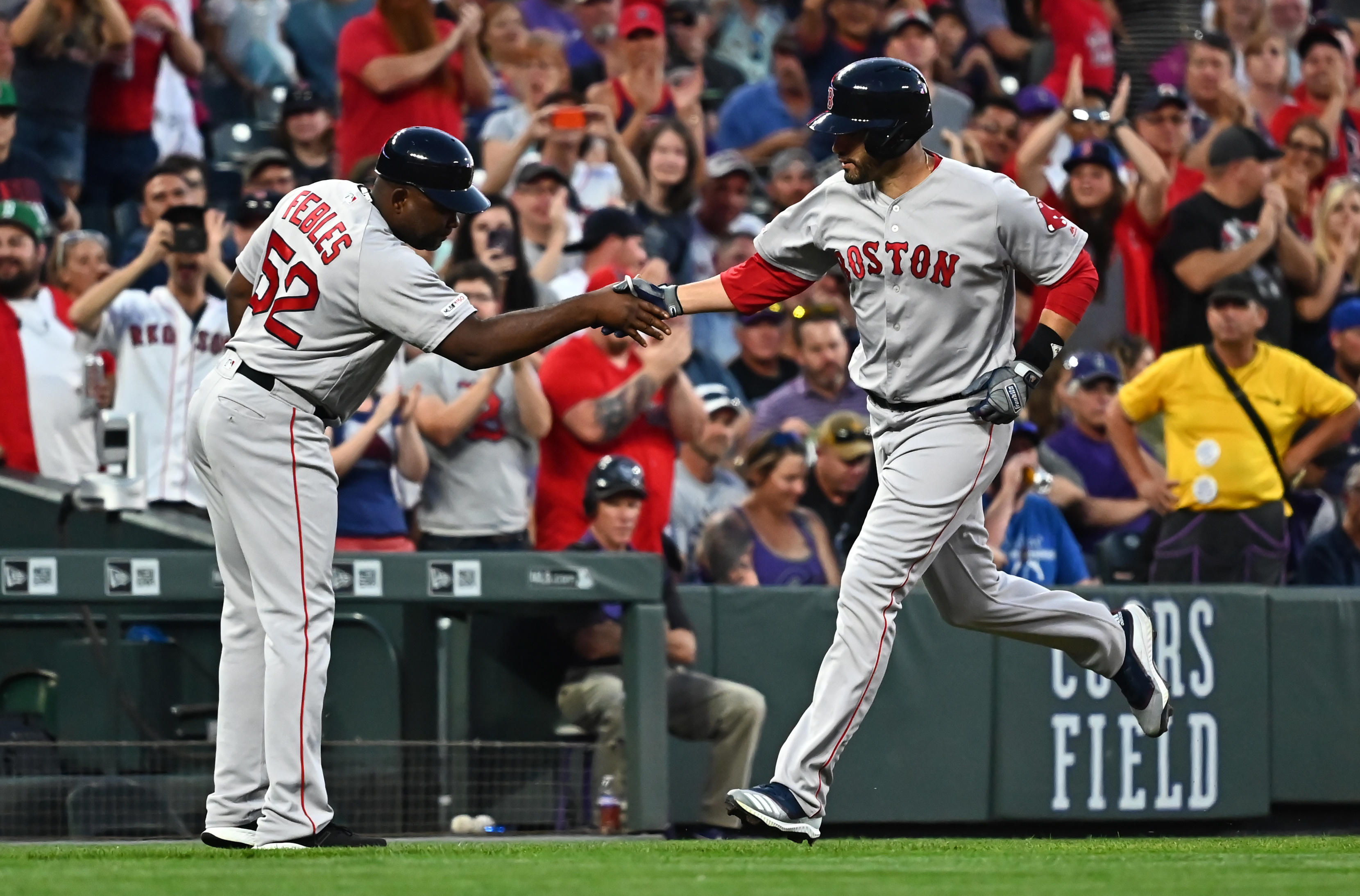 MLB: Boston Red Sox at Colorado Rockies