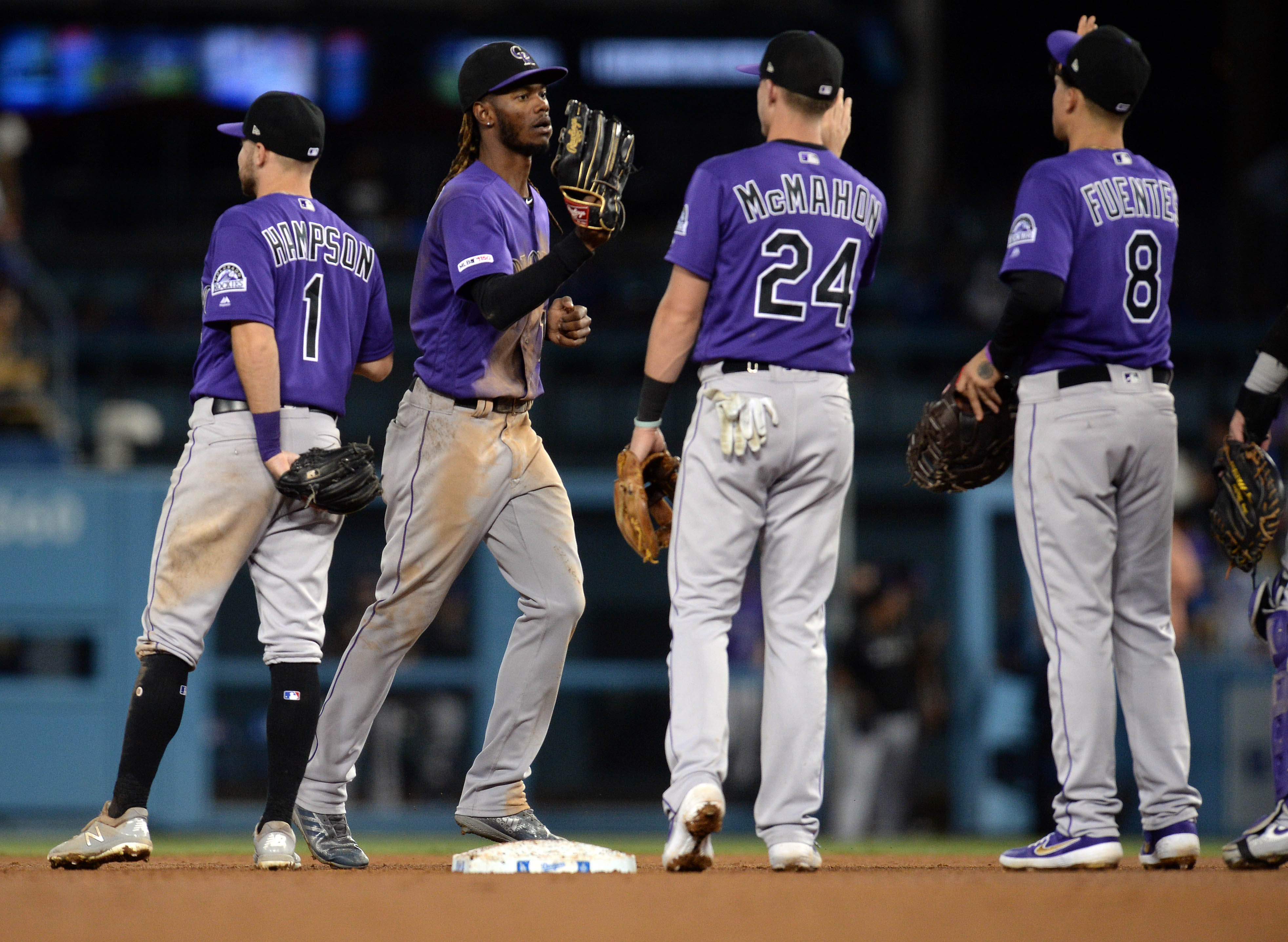 MLB: Colorado Rockies at Los Angeles Dodgers