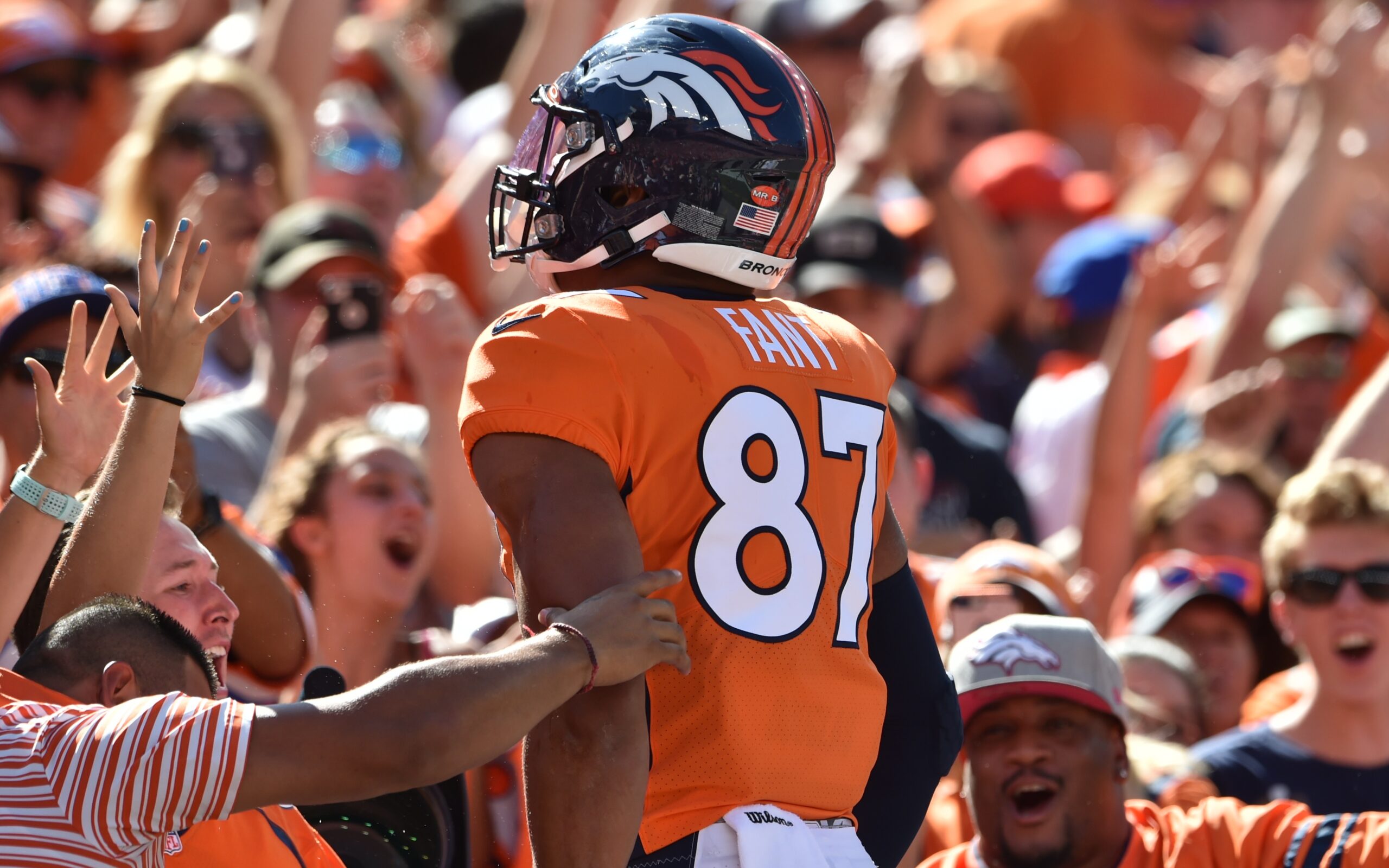 Denver Broncos - First TD of the year goes to Noah Fant!