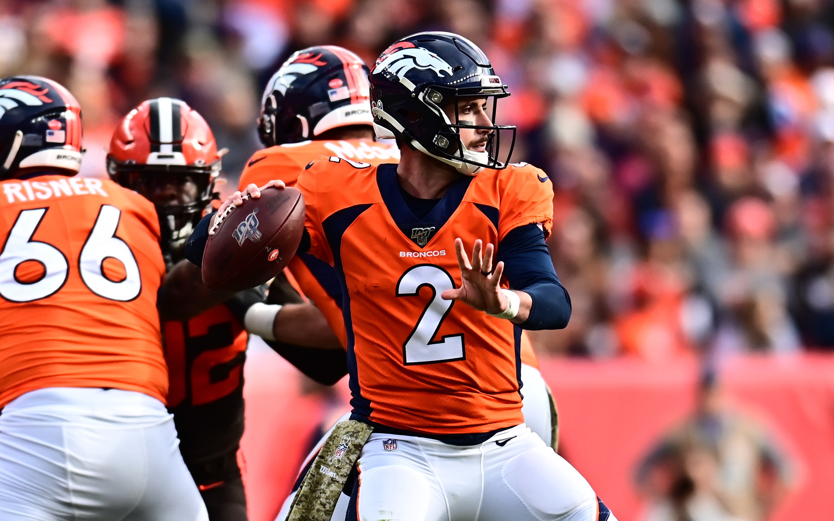 USATSI_13616342 Cropped Brandon Allen throws against the Browns in his NFL debut. Credit: Ron Chenoy, USA TODAY Sports.