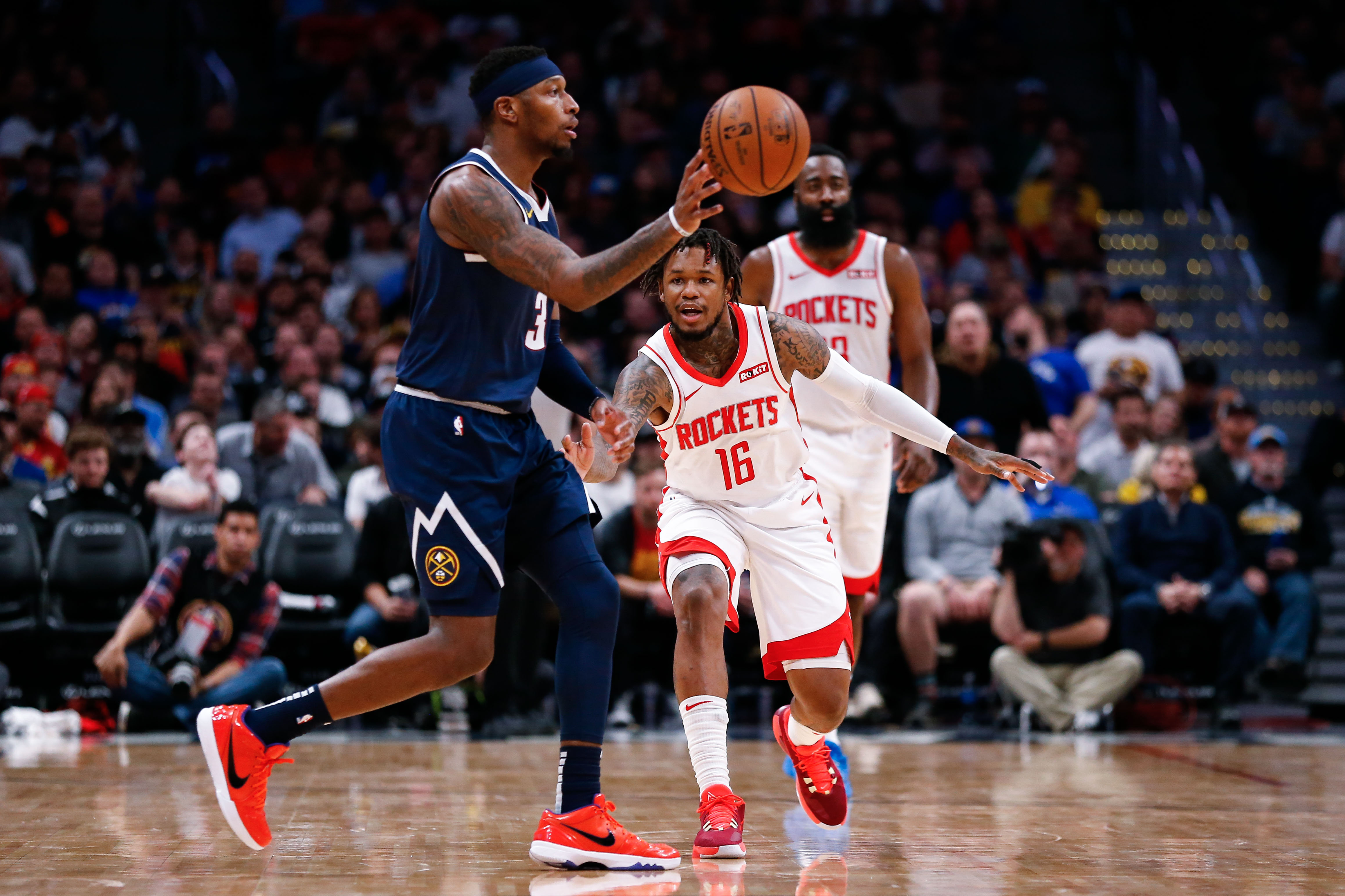 NBA: Houston Rockets at Denver Nuggets