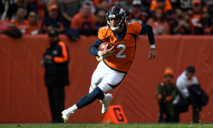 Denver Broncos QB Brandon Allen Credits Flacco in Post-Game Victory Speech  - Sports Illustrated Mile High Huddle: Denver Broncos News, Analysis and  More