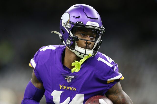 Stefon Diggs. Credit: Chuck Cook, USA TODAY Sports.