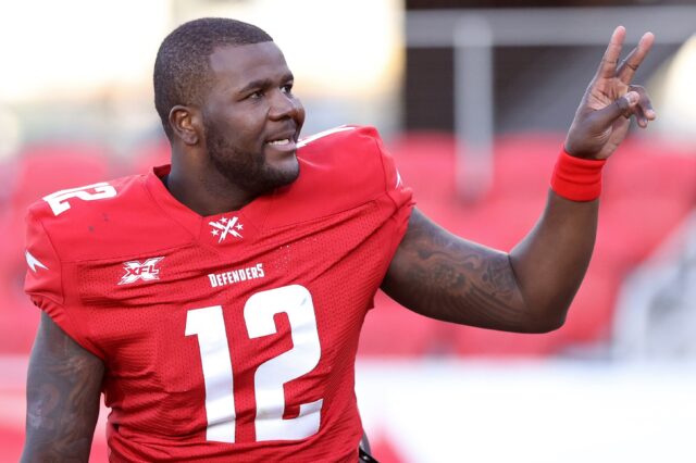 Cardale Jones of the DC Defenders. Credit: Geoff Burke, USA TODAY Sports.