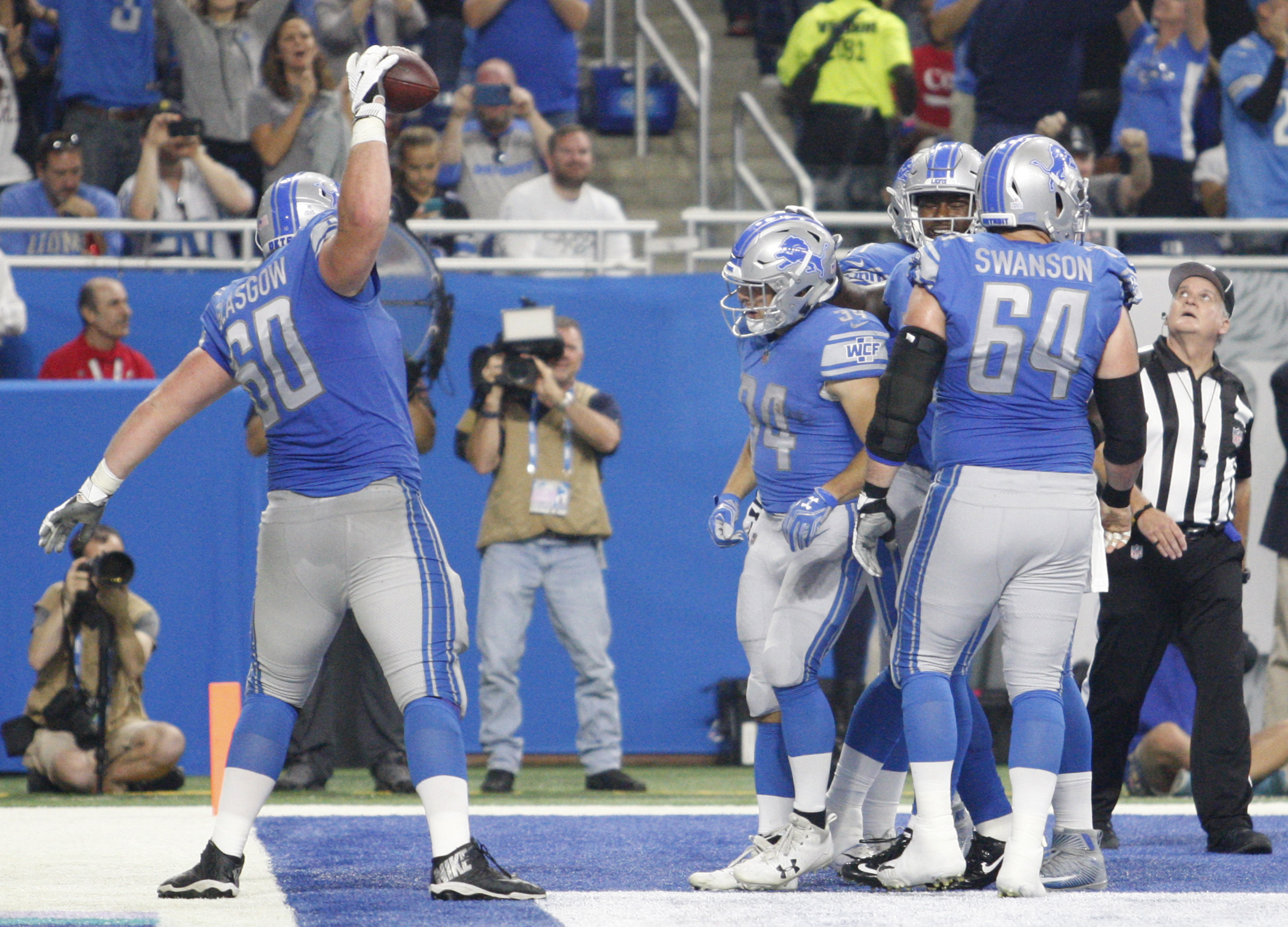 NFL: Carolina Panthers at Detroit Lions