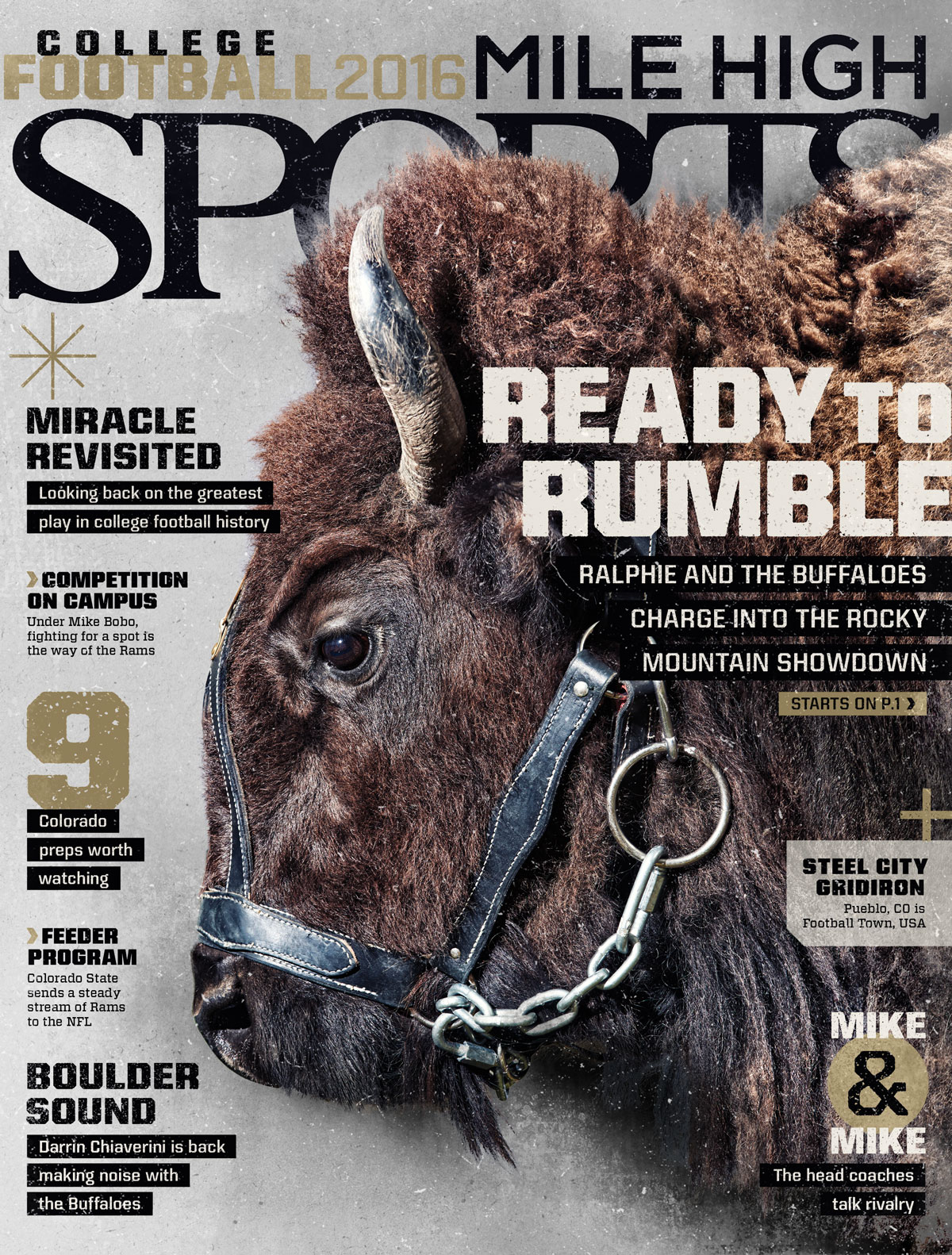 The Cover Story: Jack Elway, Troy Tulowitzki & Carlos Gonzalez and Ralphie  & CAM - Mile High Sports