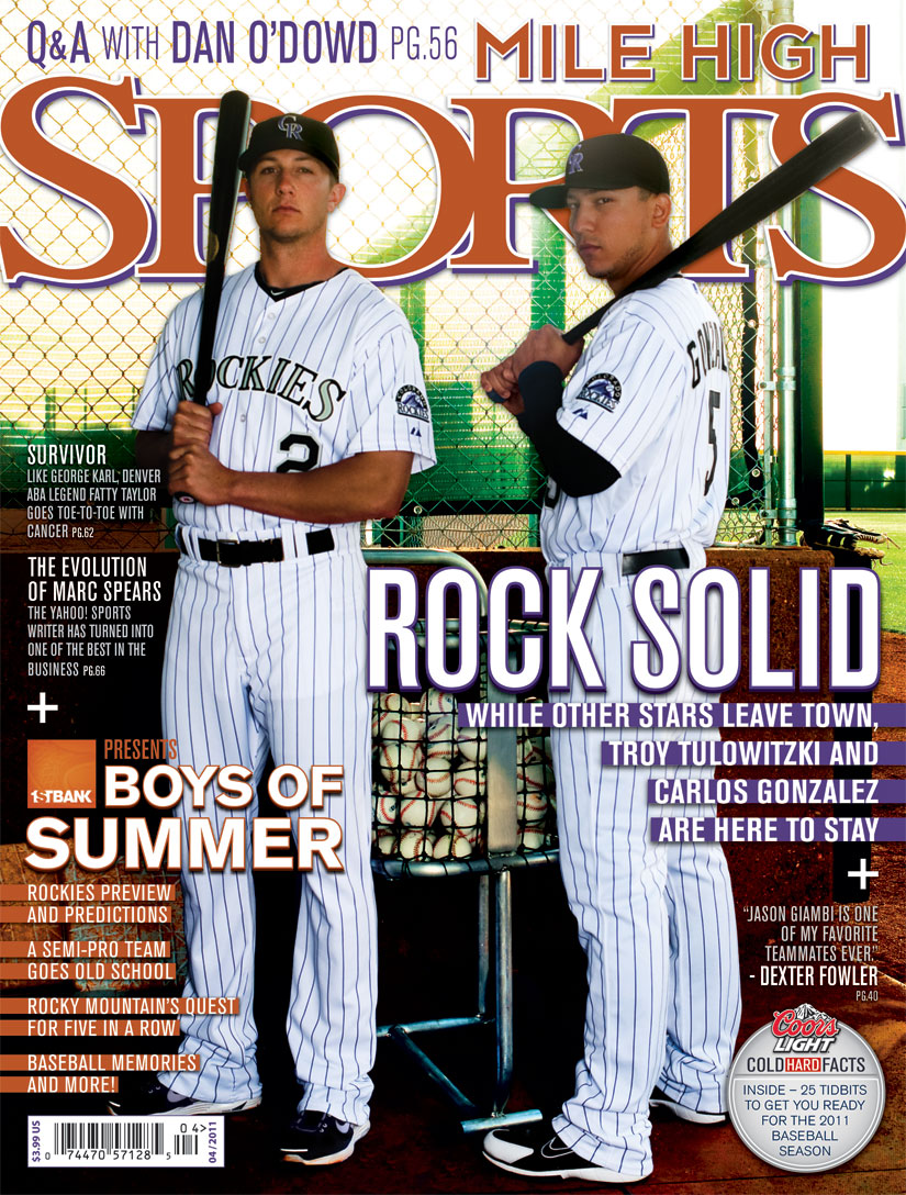 The Cover Story: Jack Elway, Troy Tulowitzki & Carlos Gonzalez and Ralphie  & CAM - Mile High Sports