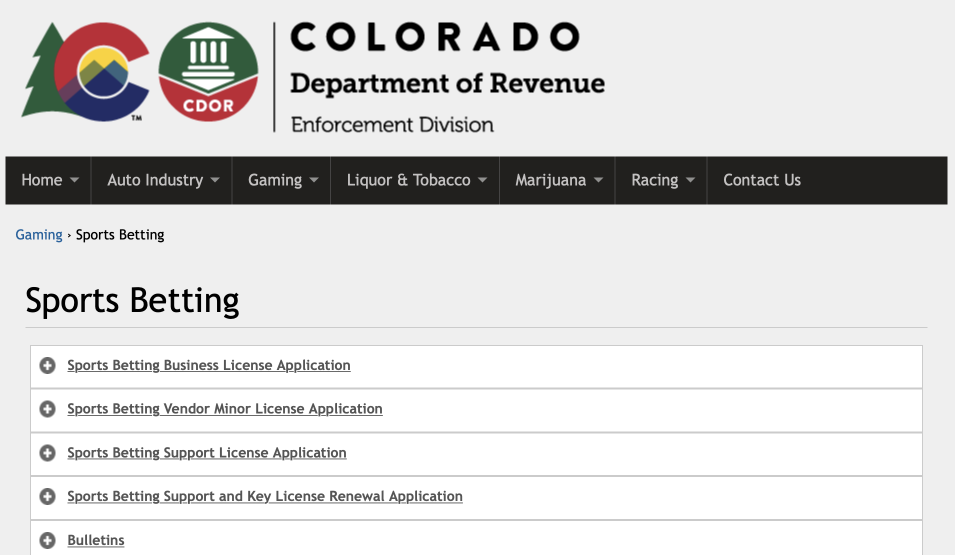 colorado gaming commission