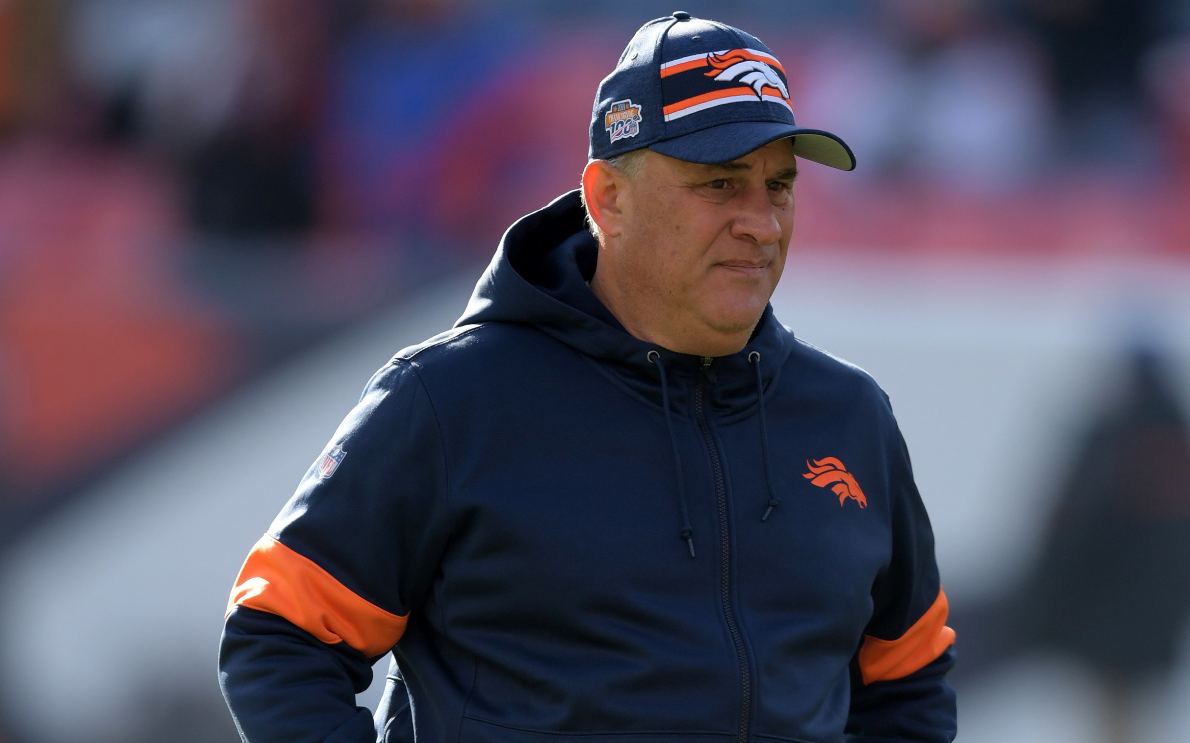 Vic Fangio in December, 2019. Credit: Kirby Lee, USA Today Sports.