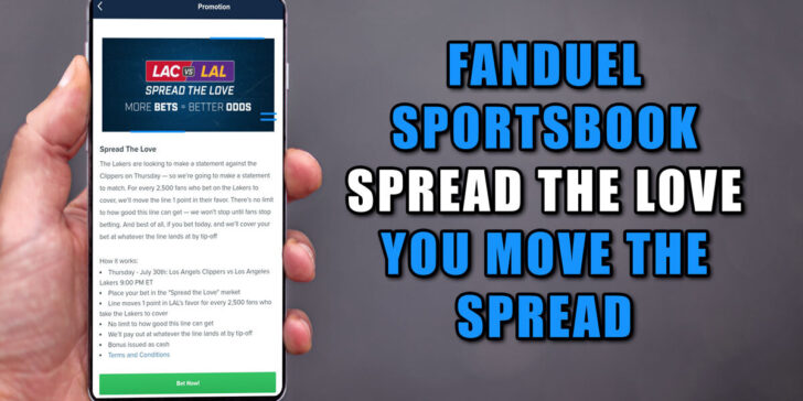 fanduel sportsbook spread the love nba promo