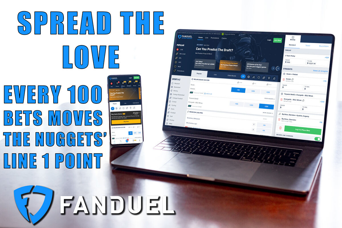 The Nuggets Are Now a Crazy 100point Underdog at FanDuel Sportsbook