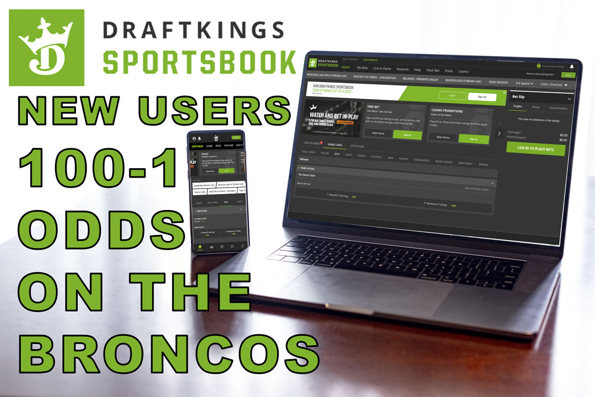 DraftKings 100-1 Broncos