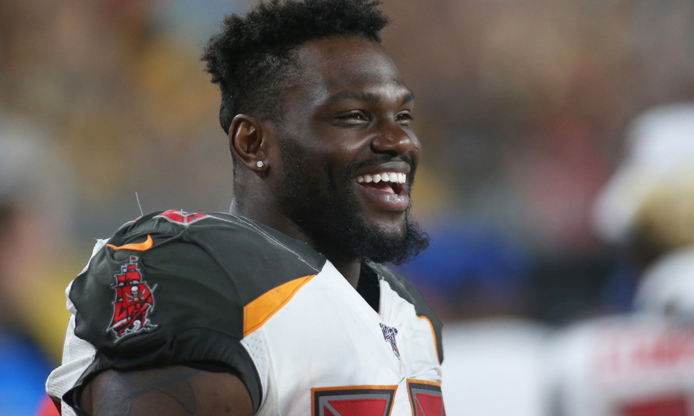 NFL: Preseason-Tampa Bay Buccaneers at Pittsburgh Steelers Shaq Barrett. Credit: USA TODAY Sports.