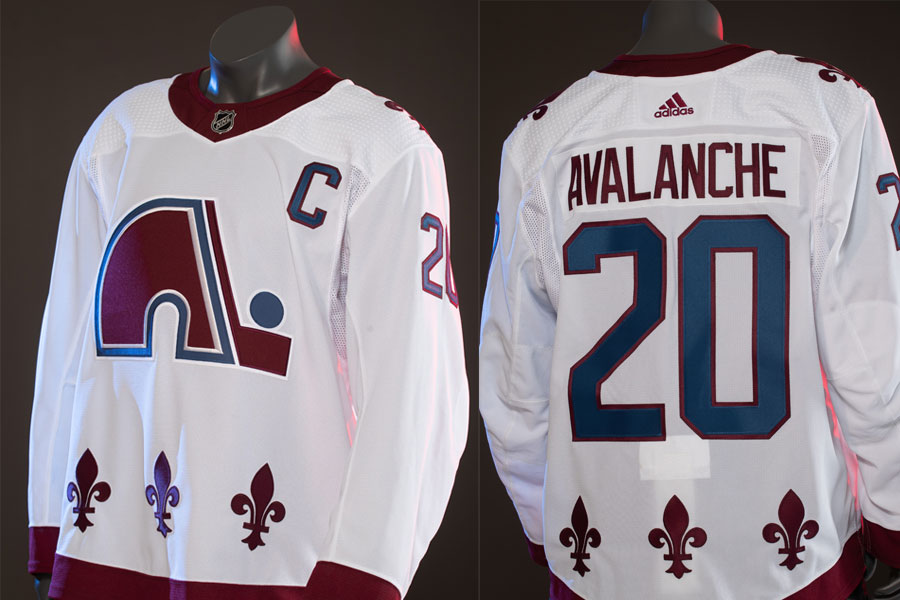 Obscure Avalanche/Nordiques jerseys. The 95/96 Nordiques rebrand that never  happened. : r/ColoradoAvalanche