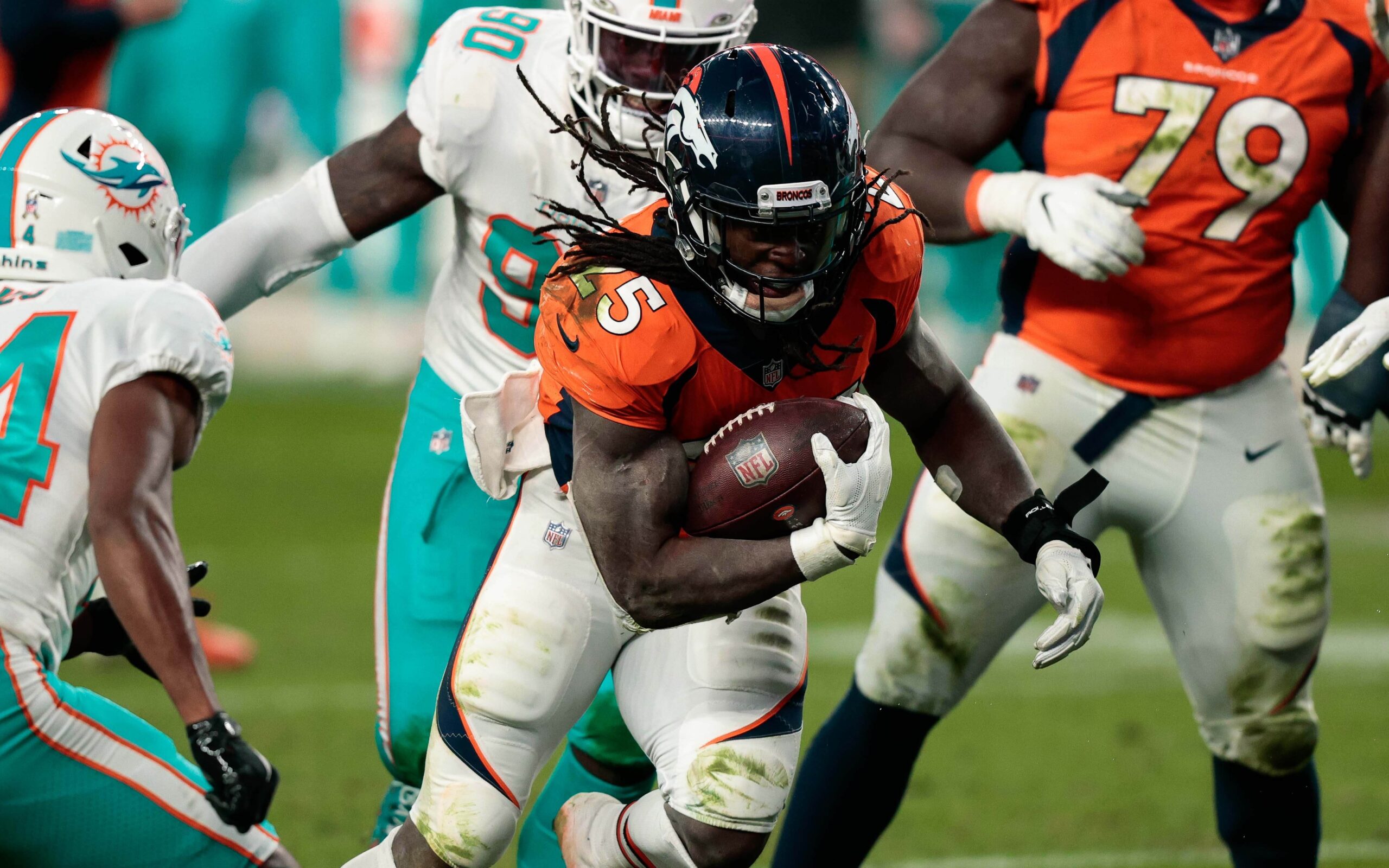 Broncos kick it old school, win the trenches and beat down Dolphins - Mile  High Sports