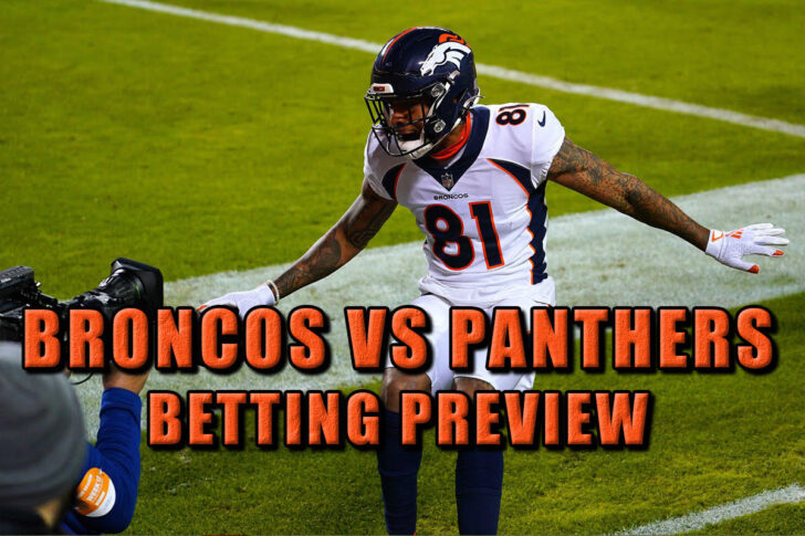 Denver Broncos vs. Carolina Panthers odds, tips and betting trends, Week  12