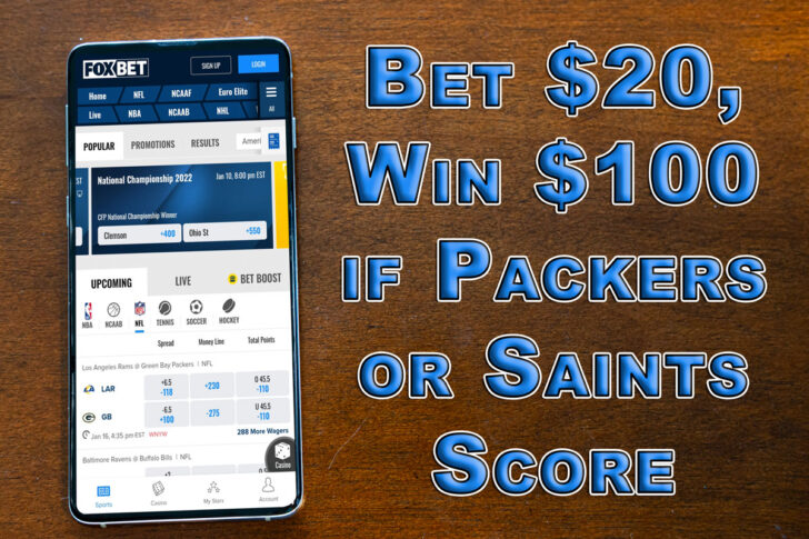 FOX Bet No-Brainer: Bet $20, Win $100 if Saints, Packers Score - Mile High  Sports