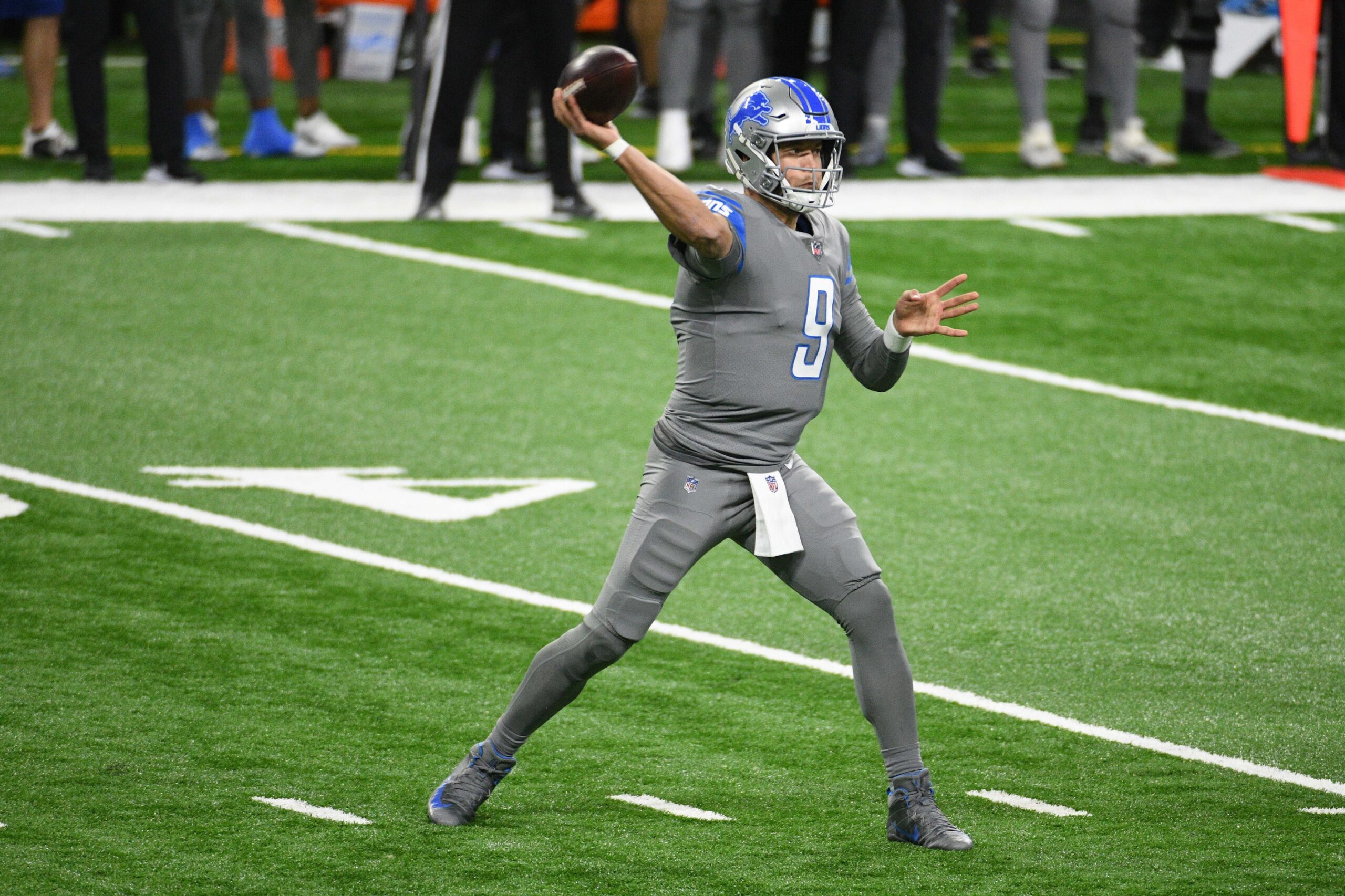 What if first Detroit Lions playoff game at Ford Field is against Matthew  Stafford?