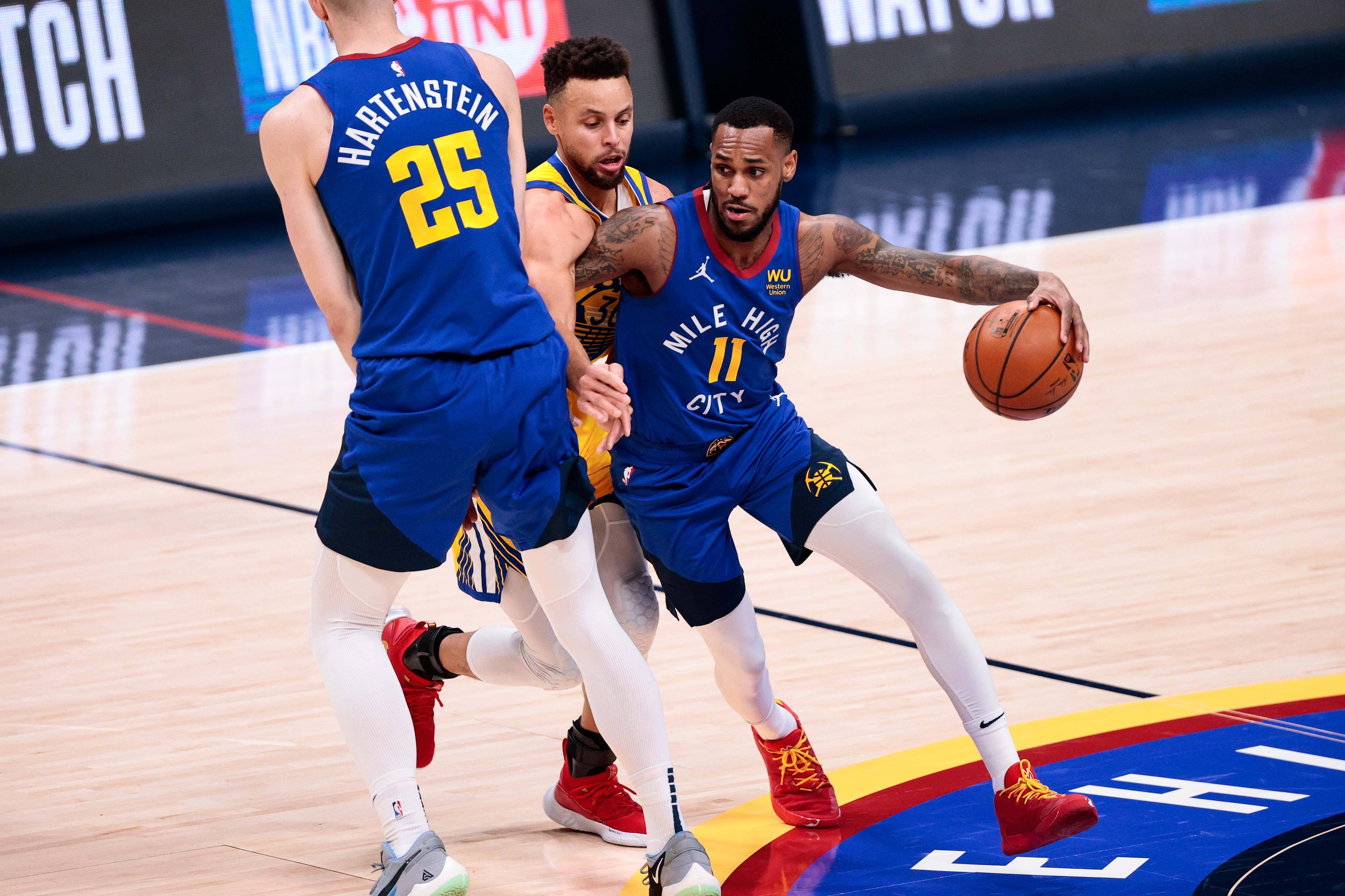 NBA: Golden State Warriors at Denver Nuggets