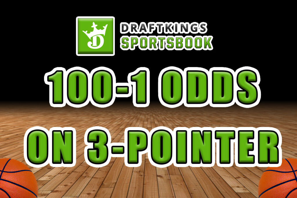 DraftKings Sportsbook promo pays $100 bonus with 1+ point scored