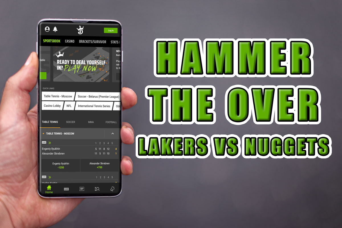 draftkings sportsbook hammer the over