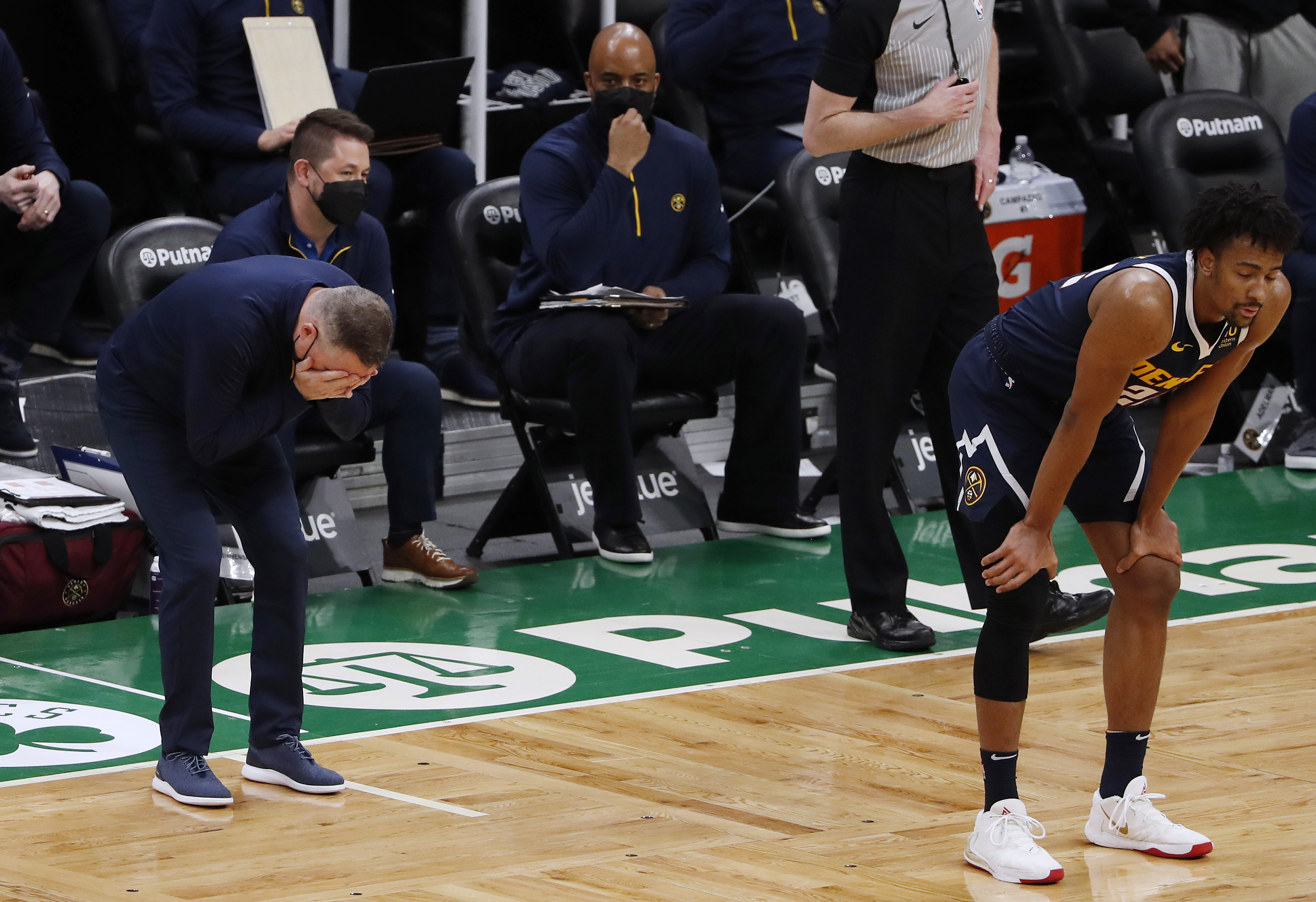 NBA: Denver Nuggets at Boston Celtics