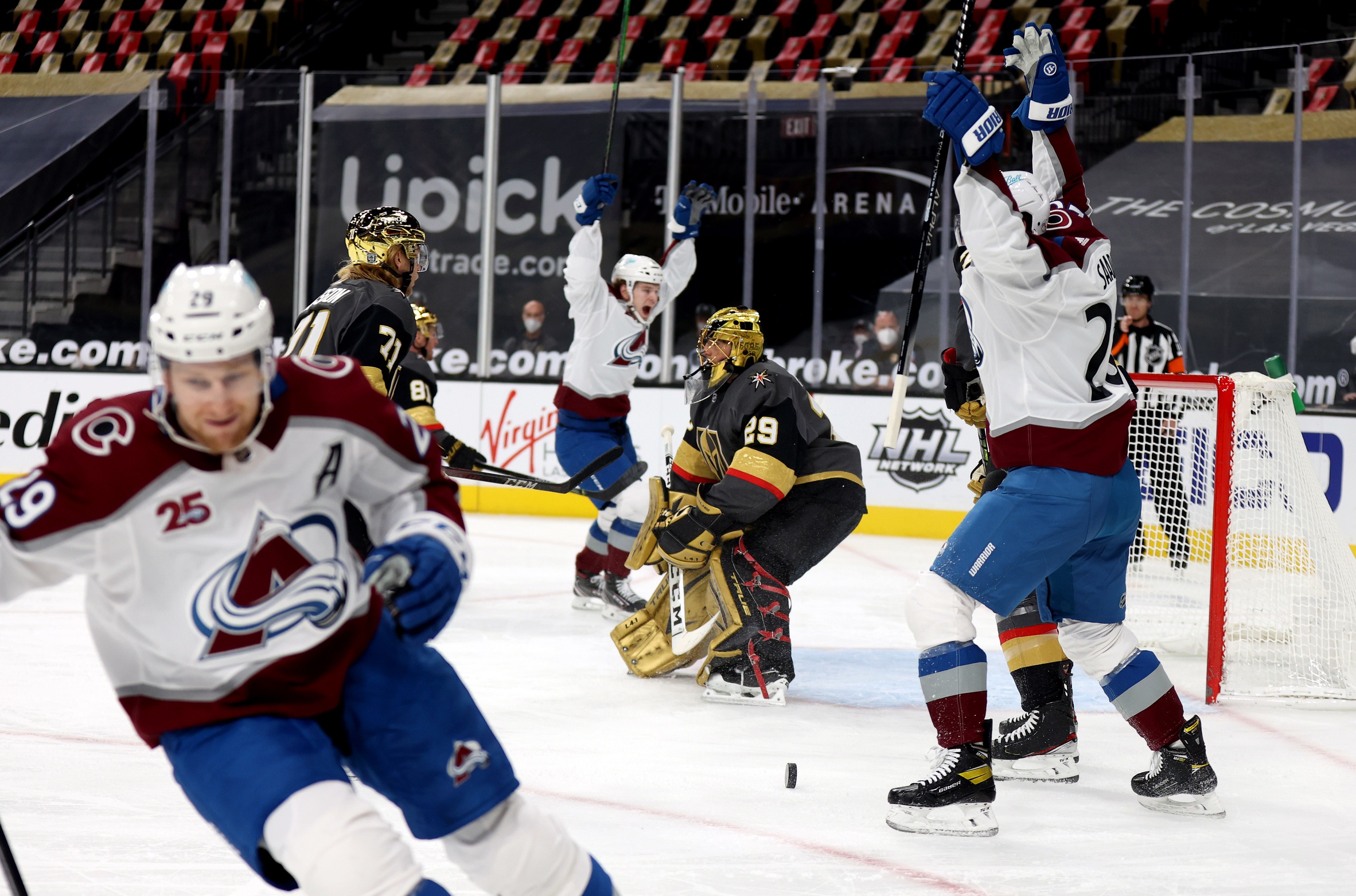 NHL: Colorado Avalanche at Vegas