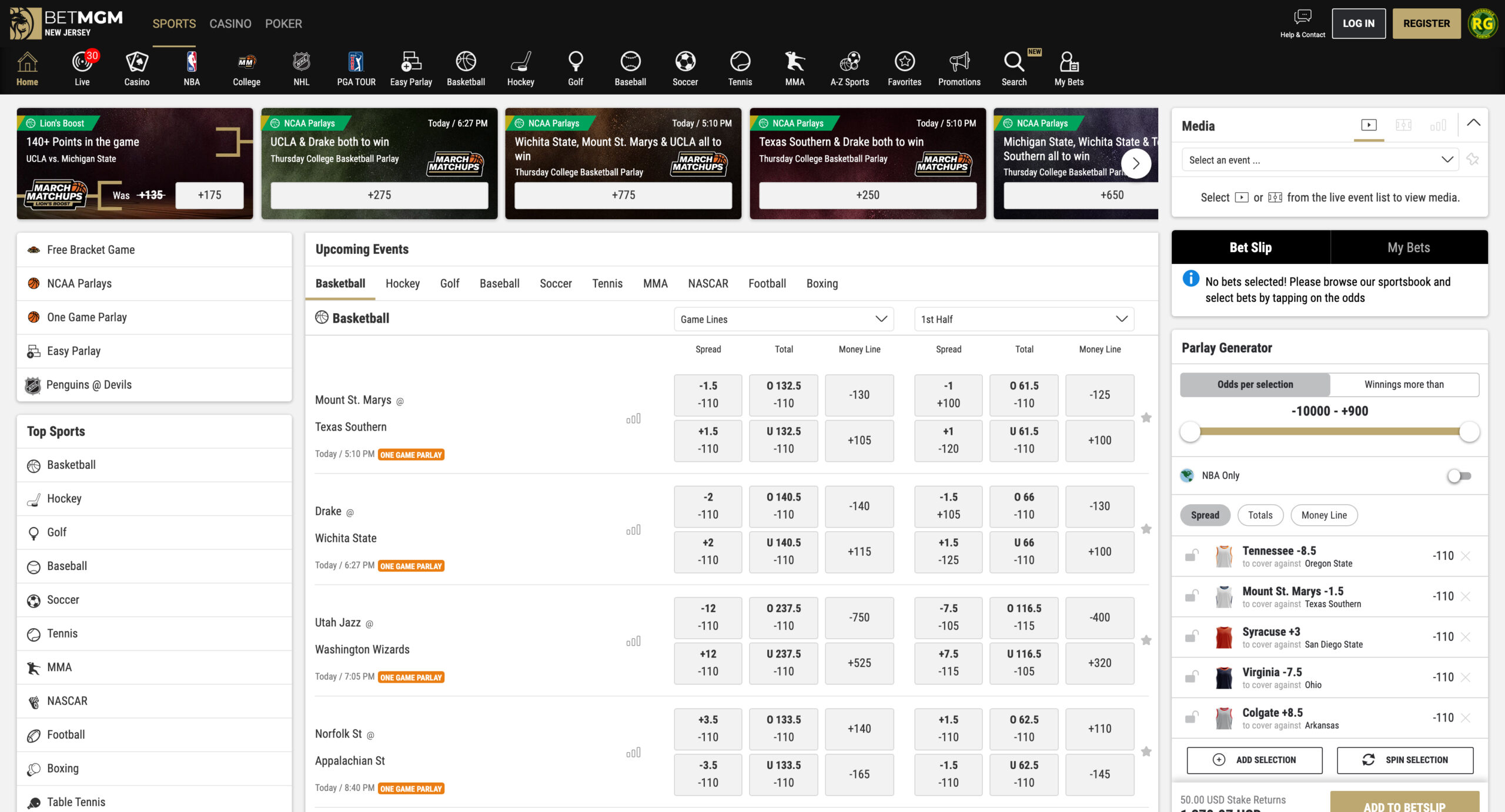 Week 1 Schedule To Use Your BetMGM Bonus Bet