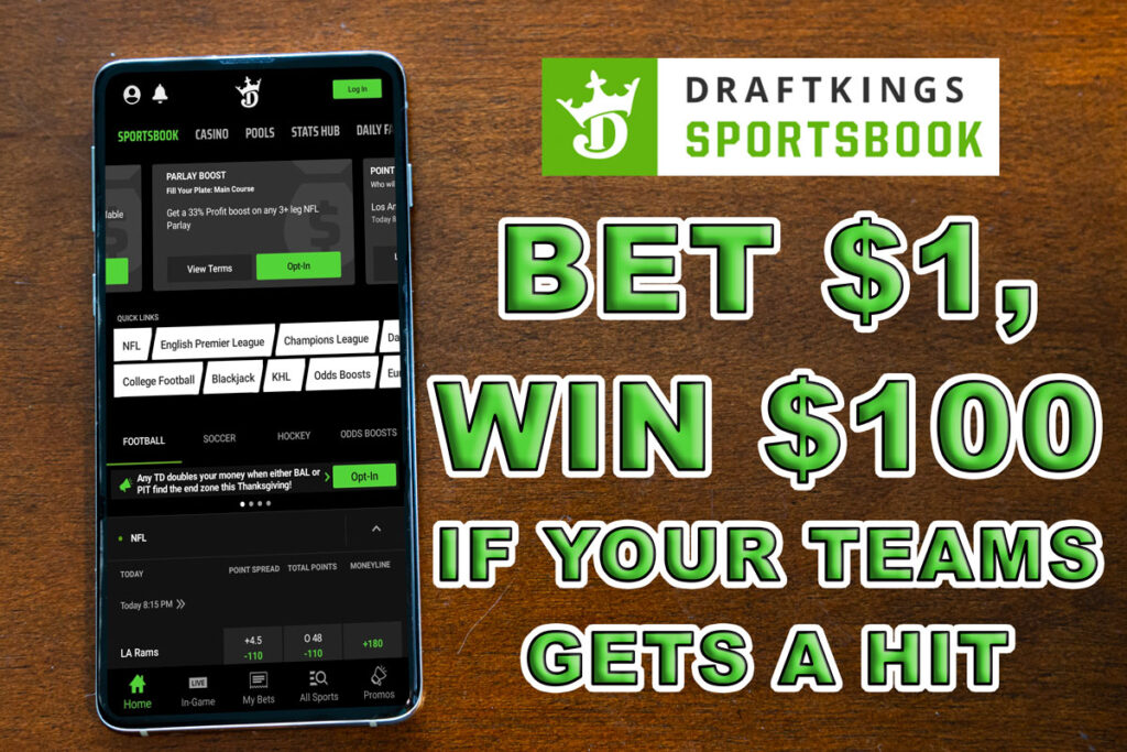 DraftKings Sportsbook PA Has 100-1 Odds On Any NFL Week 5, MLB, or