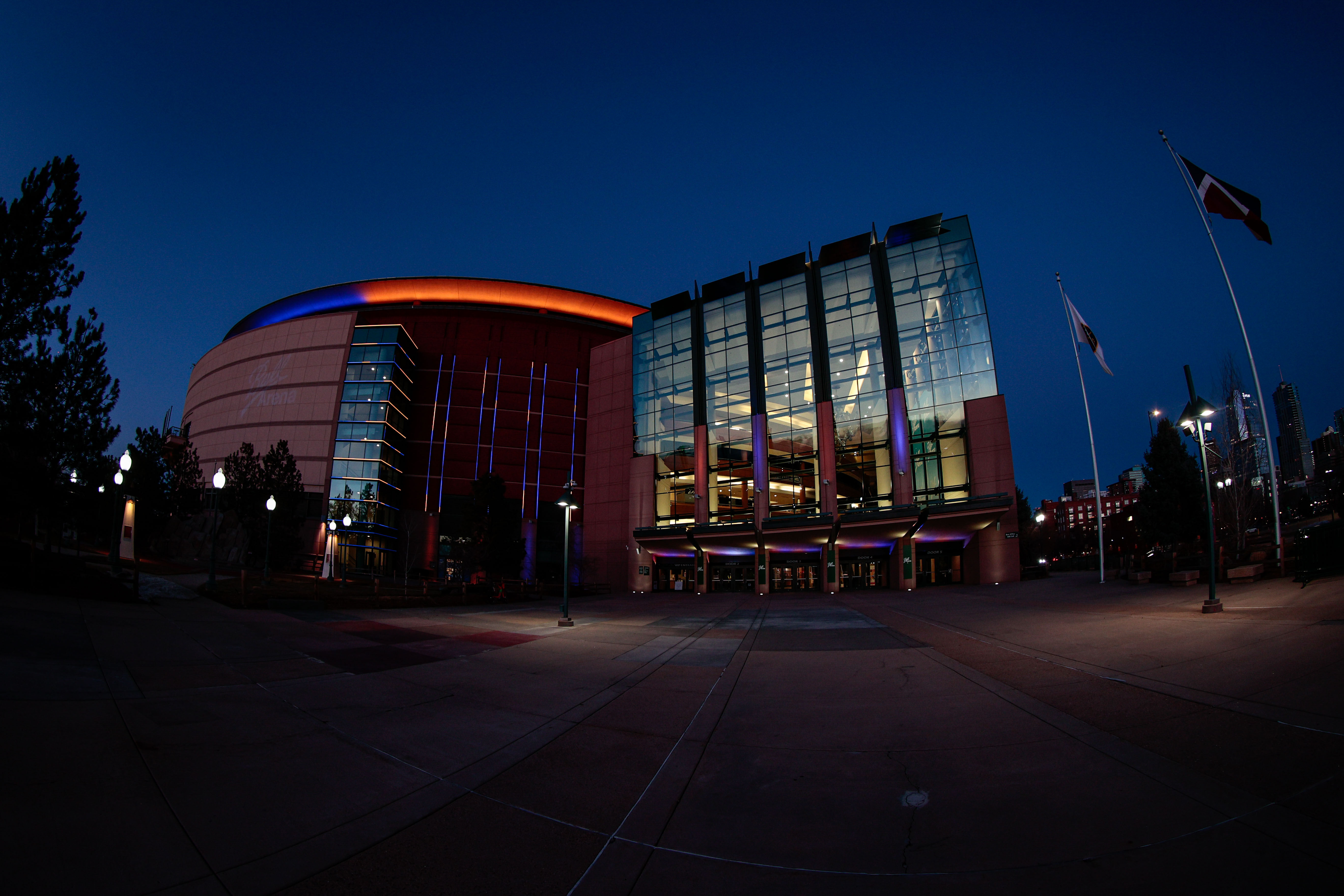 Dec 23, 2020; Denver, Colorado, USA; A general view of Ball Arena