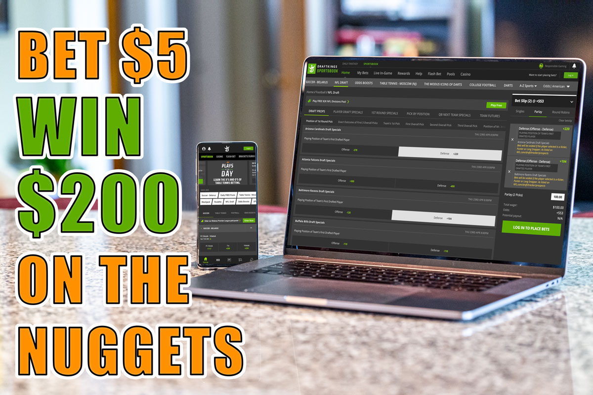 Bet 5 Win 200 On Nuggets To Beat Trail Blazers At Draftkings Sportsbook Bet 5 Win 200 On Nuggets To Beat Trail Blazers At Draftkings Sportsbook