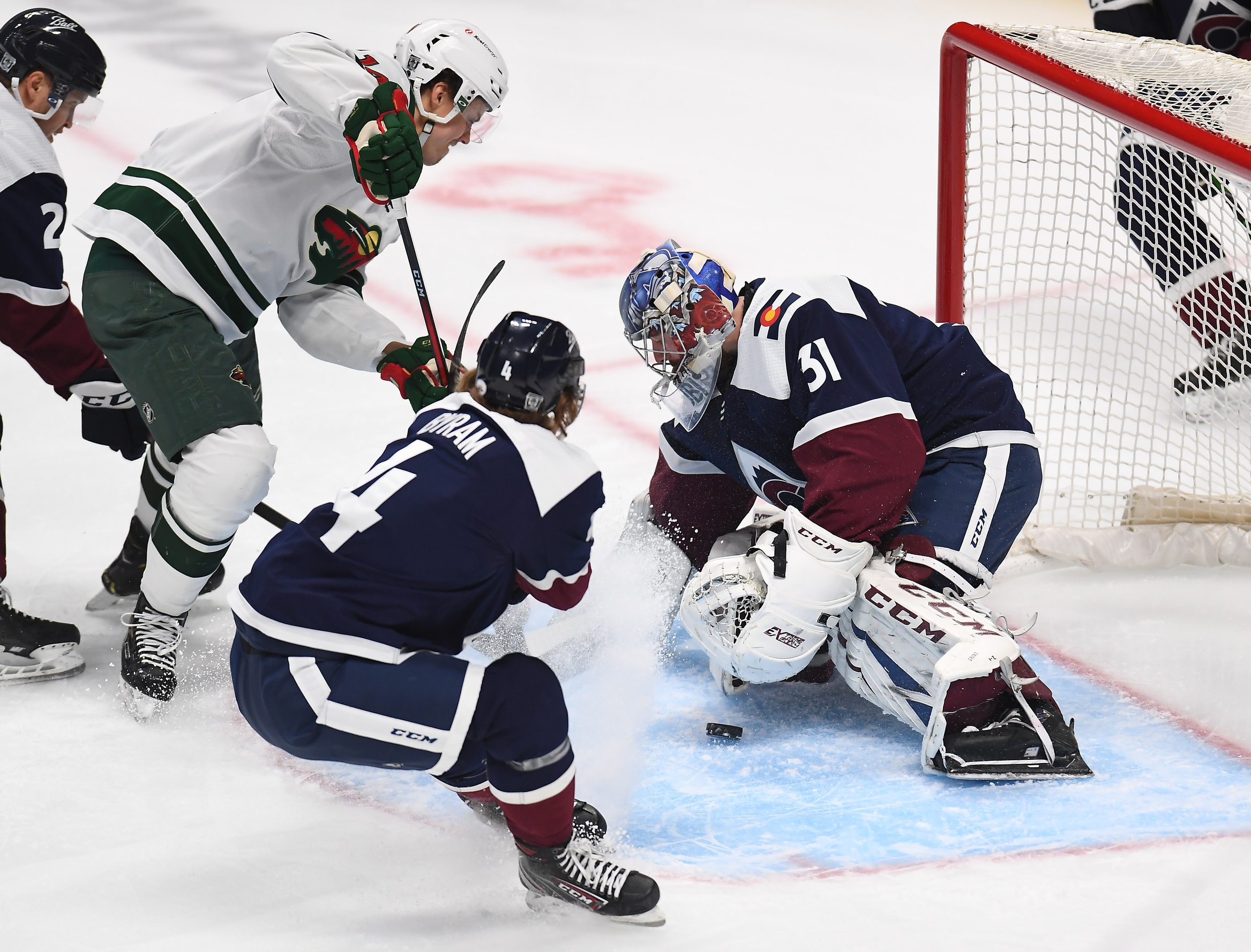 NHL: Minnesota Wild at Colorado Avalanche