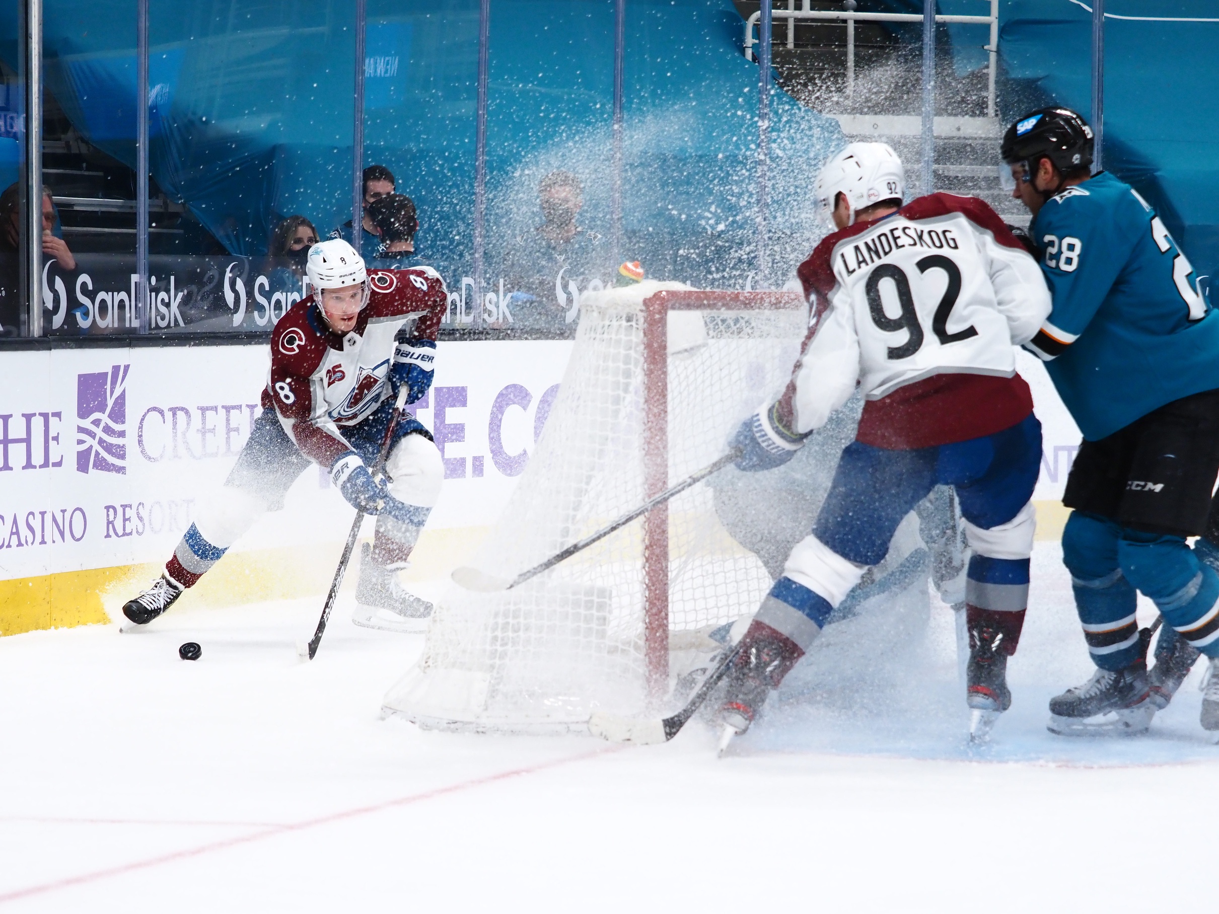 Third Period Rally Helps Avalanche To 5-4 Overtime Victory In San Jose ...