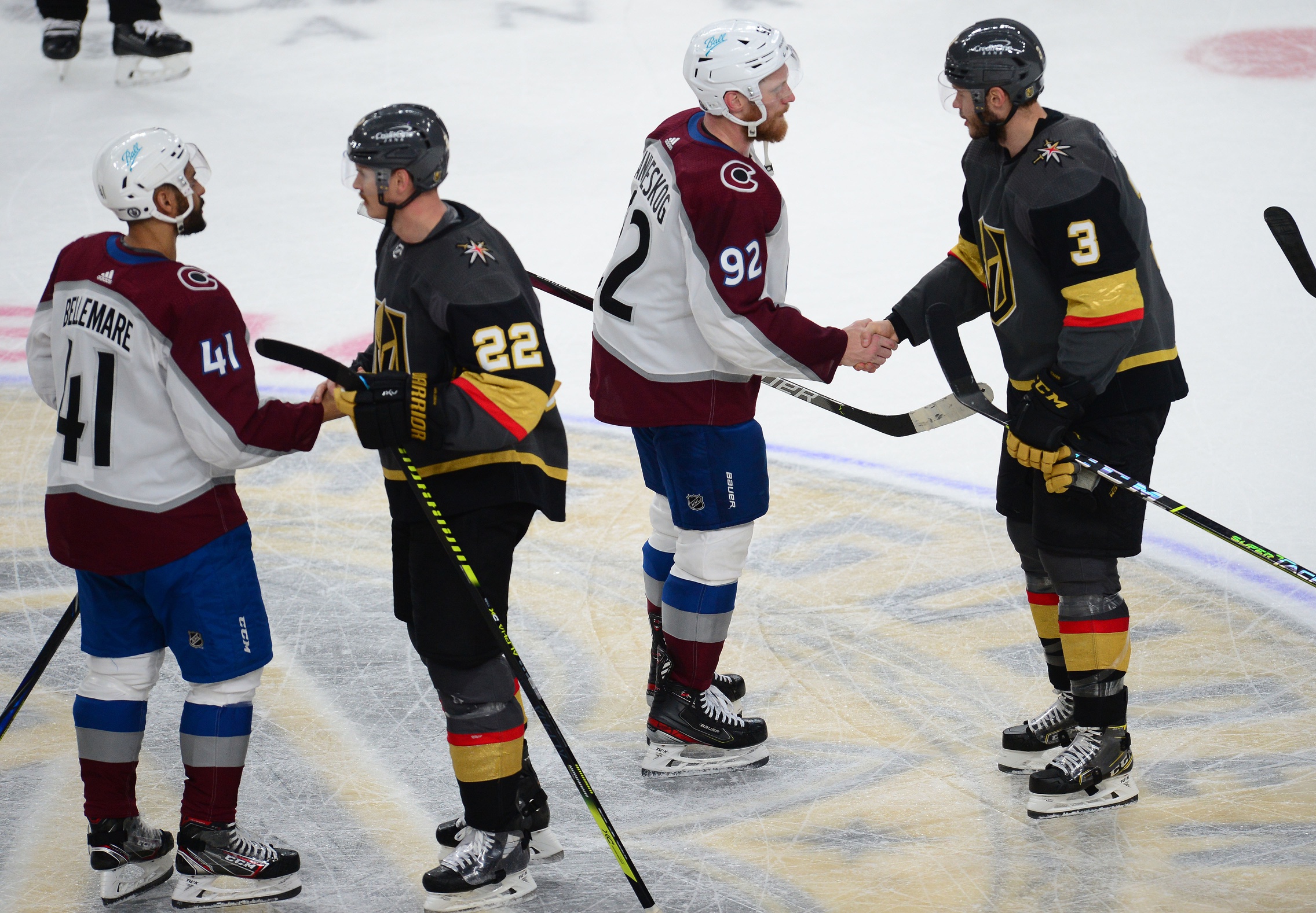 NHL: Colorado Avalanche at Vegas Golden Knights